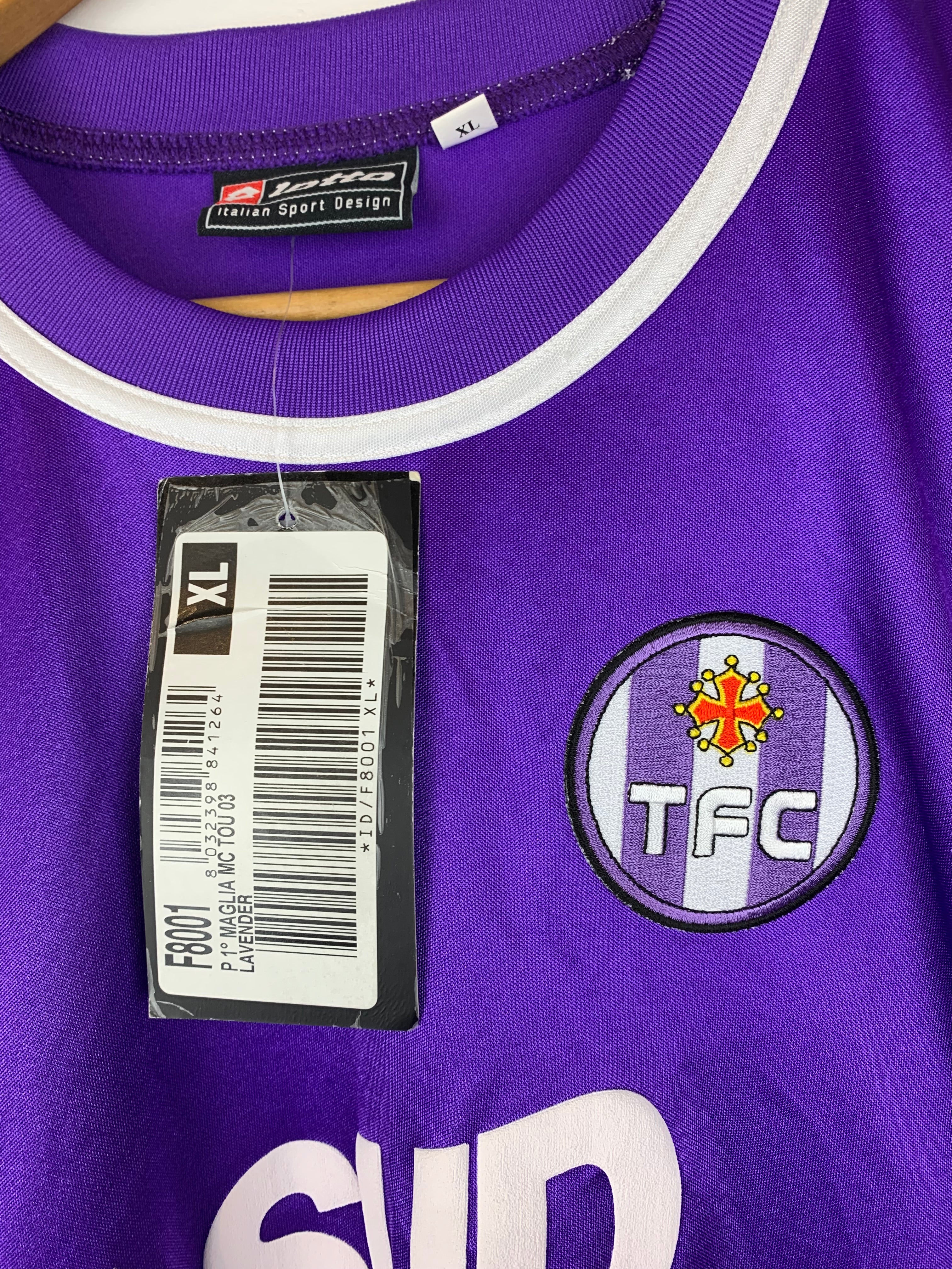 TOULOUSE 2003/2004 HOME SHIRT [BNWT]