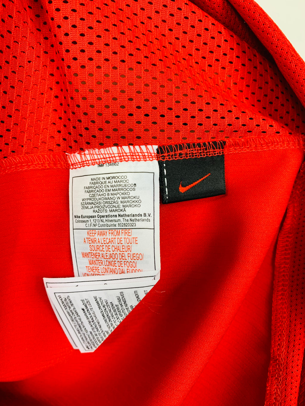 MANCHESTER UNITED 2004/2006 HOME SHIRT #7 RONALDO