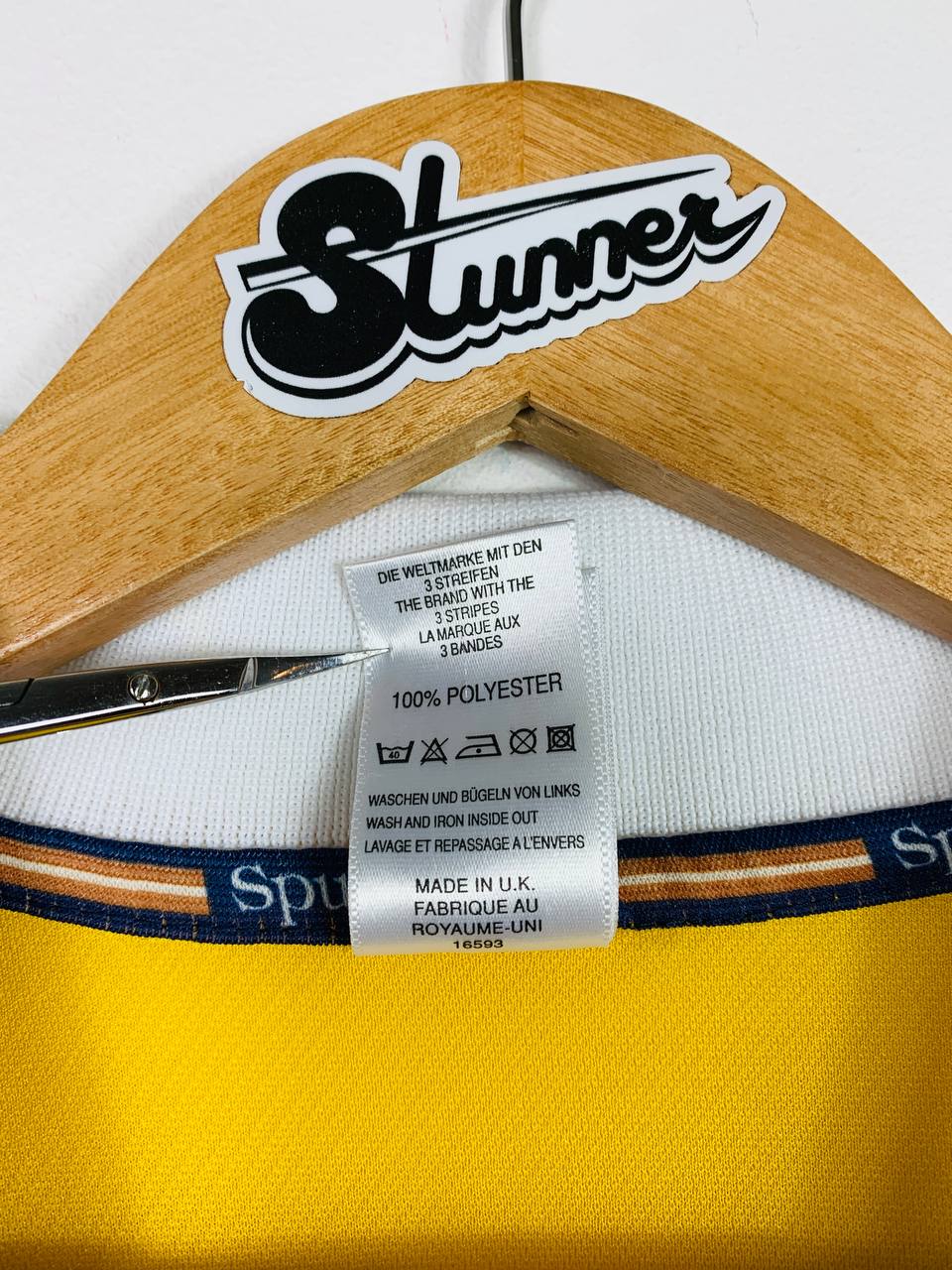 TOTTENHAM HOTSPUR 1999/2001 AWAY SHIRT #14 GINOLA [L]