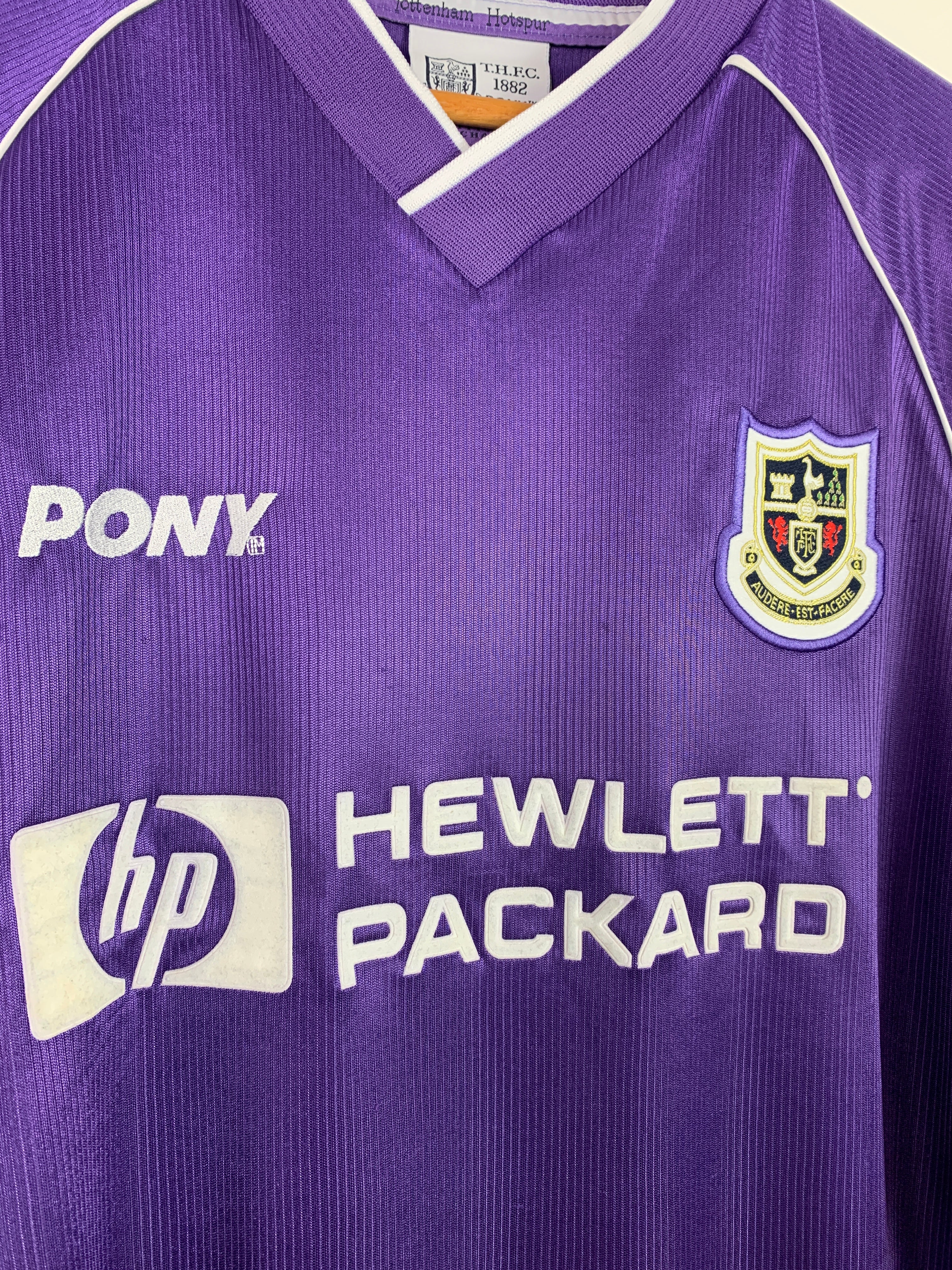 TOTTENHAM HOTSPUR 1998/1999 AWAY SHIRT #14 GINOLA [XL]