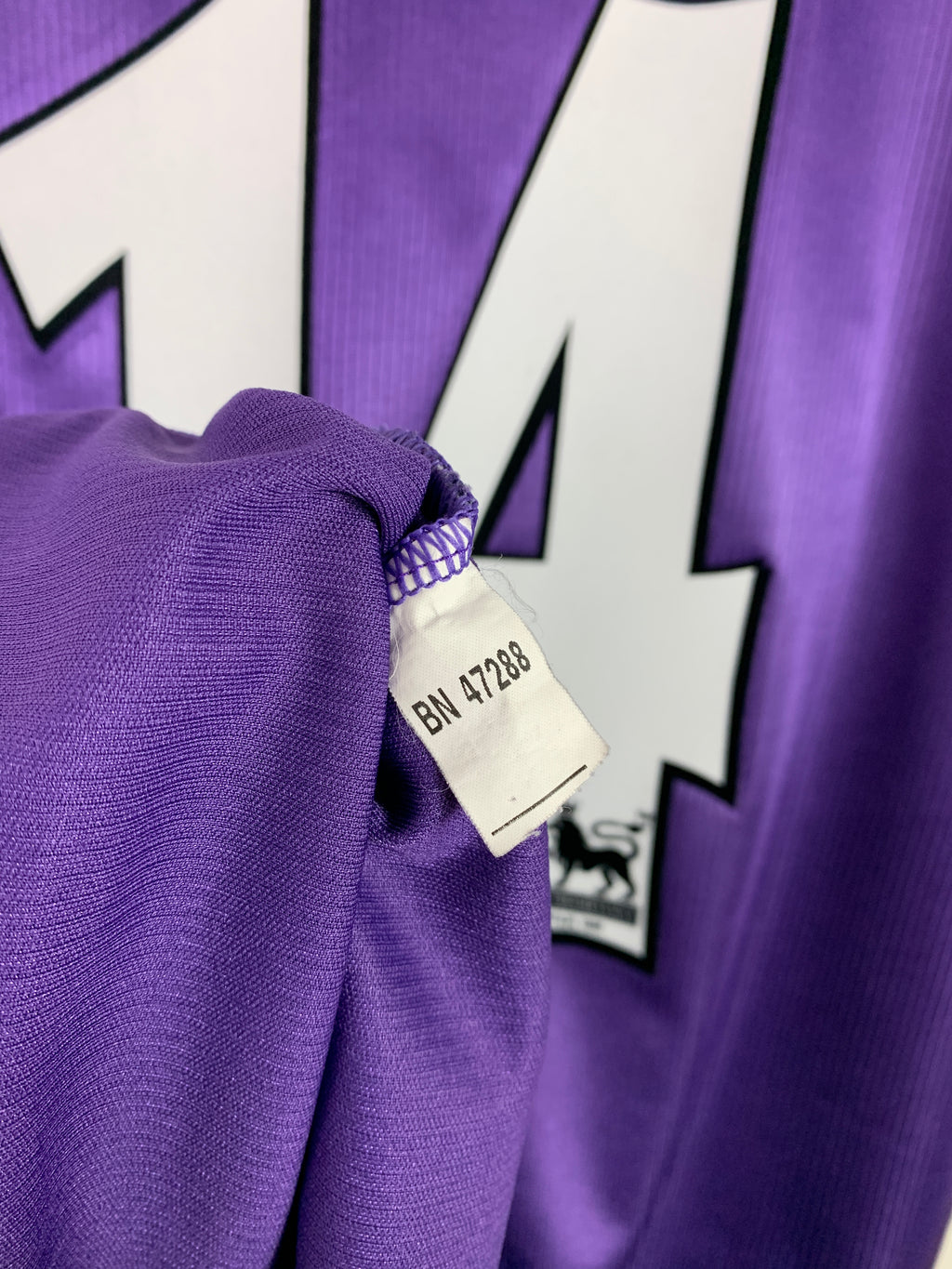 TOTTENHAM HOTSPUR 1998/1999 AWAY SHIRT #14 GINOLA [XL]