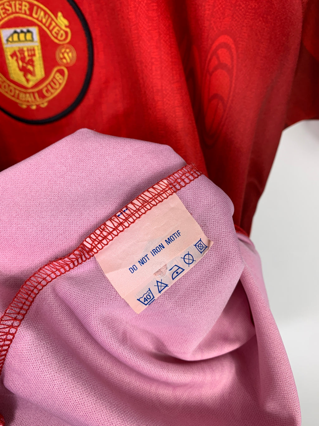 MANCHESTER UNITED 1996/1998 HOME SHIRT #7 CANTONA [M]