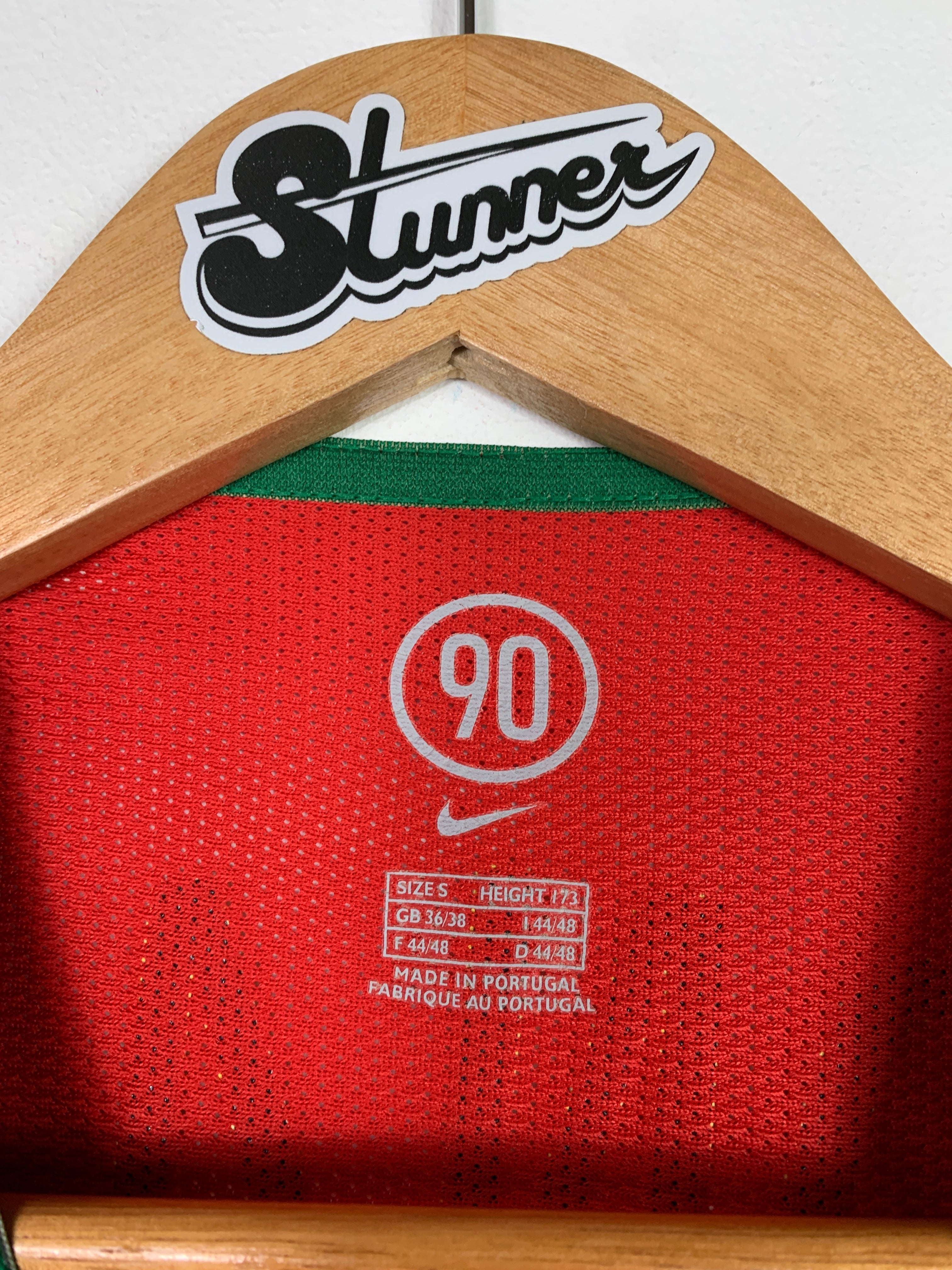 PORTUGAL 2004/2006 HOME SHIRT #17 C.RONALDO [S]