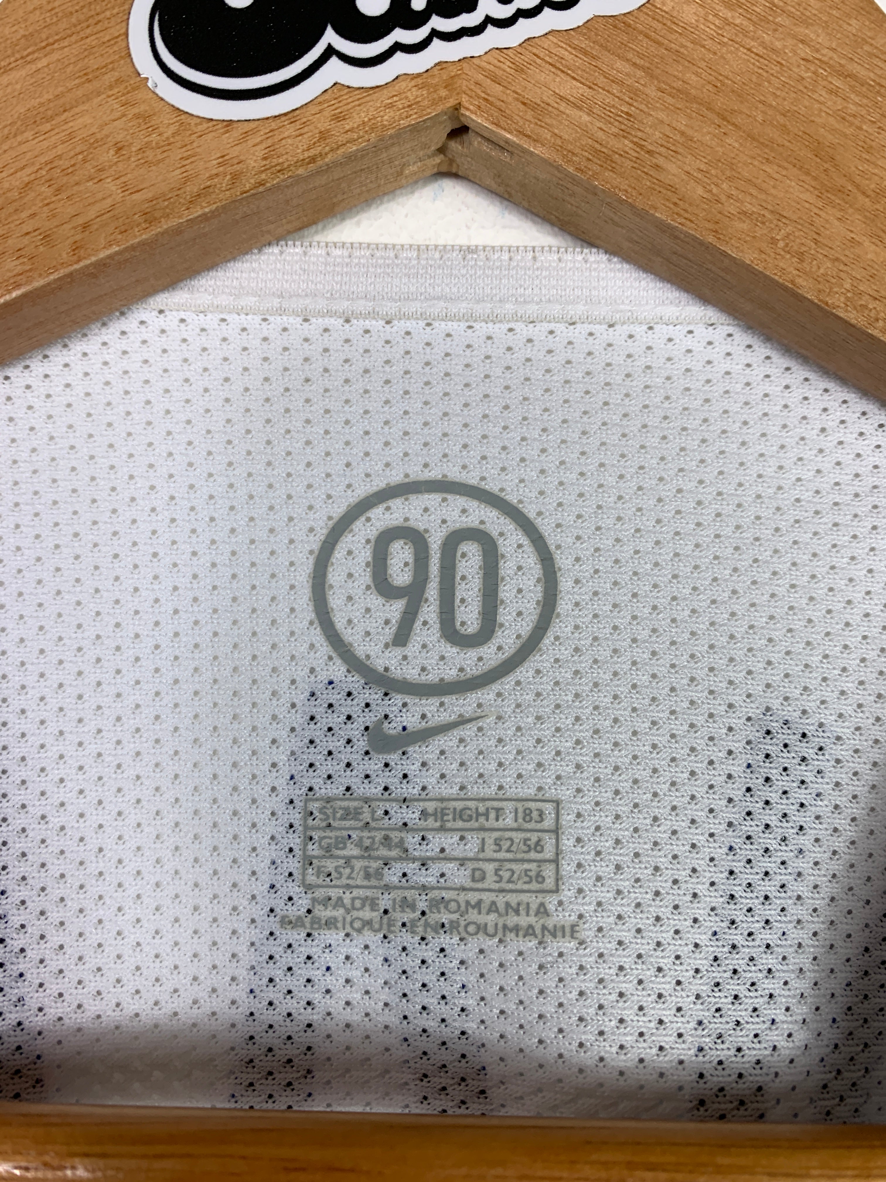 BRAZIL 2004/2006 AWAY SHIRT #9 RONALDO [L]