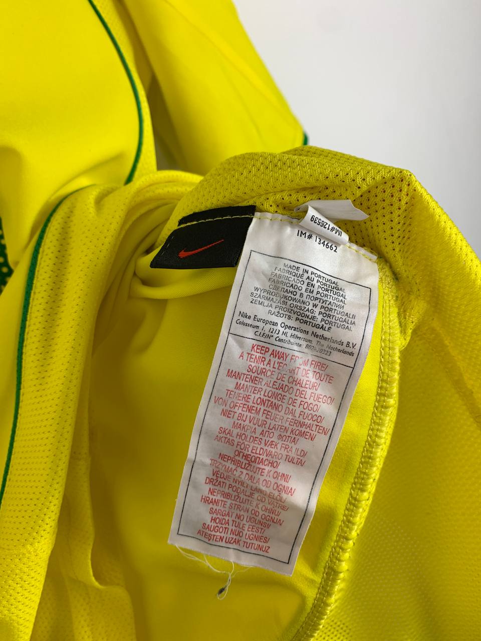 BRAZIL 2004/2006 HOME SHIRT #9 RONALDO [L]