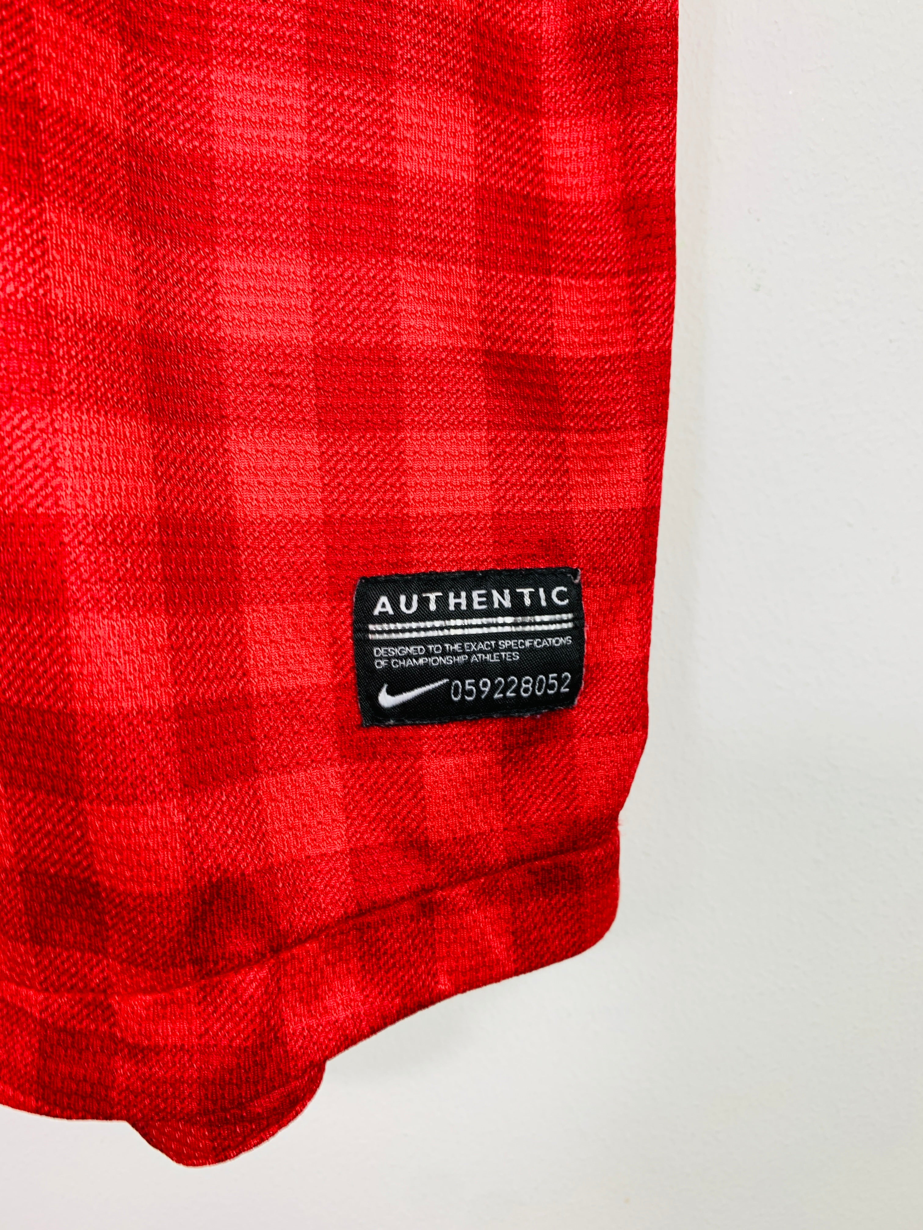 MANCHESTER UNITED 2012/2013 HOME SHIRT #22 SCHOLES [M]