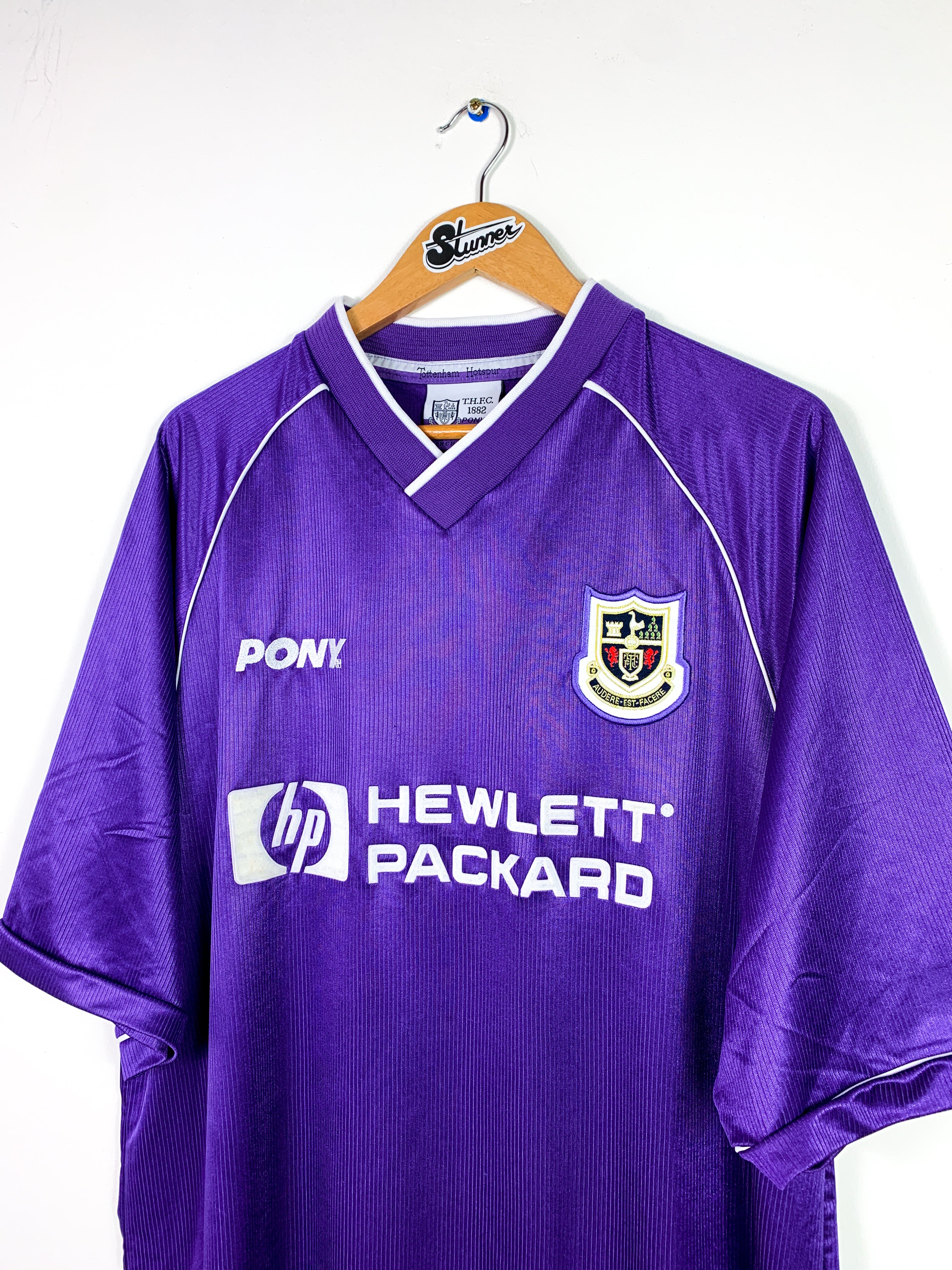 TOTTENHAM HOTSPUR 1998/1999 AWAY SHIRT #14 GINOLA [XL]