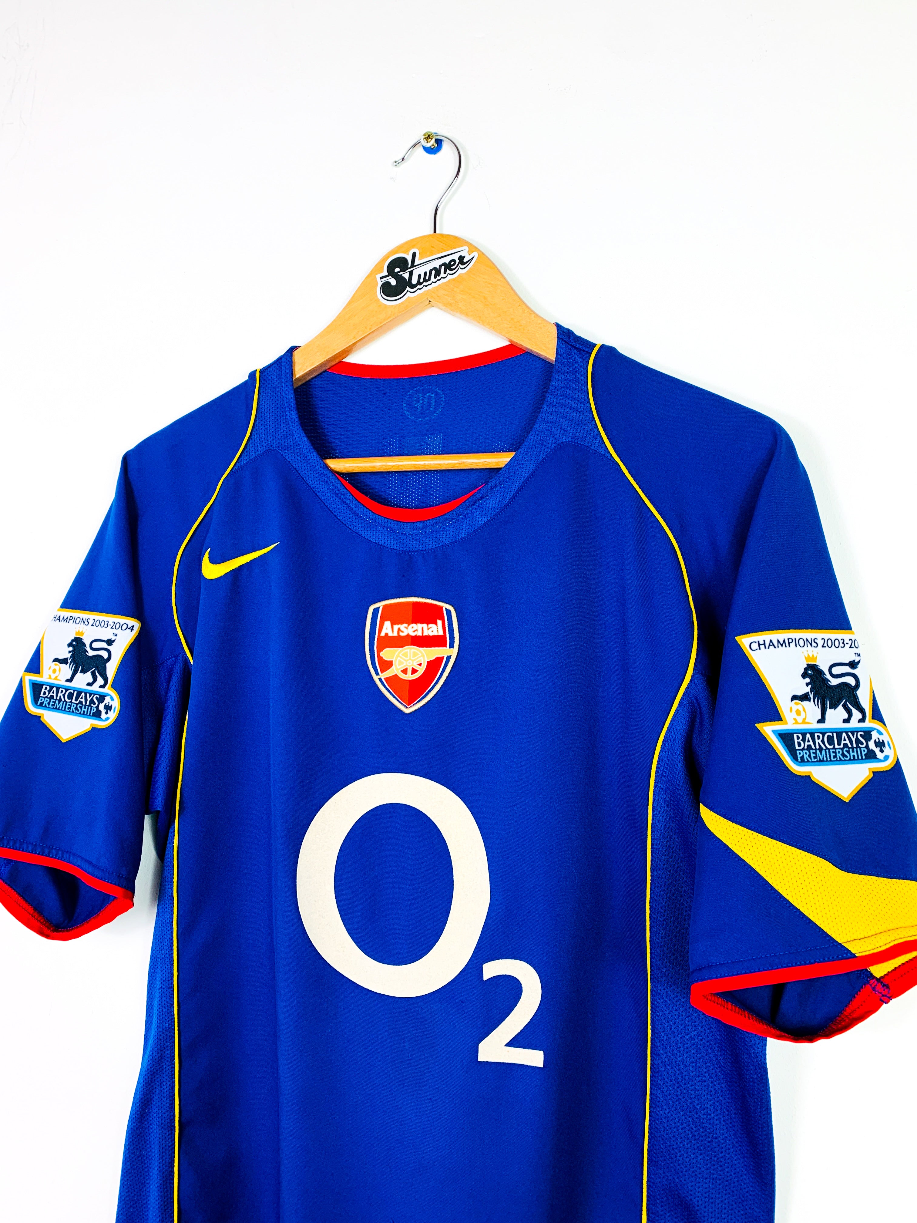 ARSENAL 2004/2005 AWAY SHIRT #14 HENRY [M]