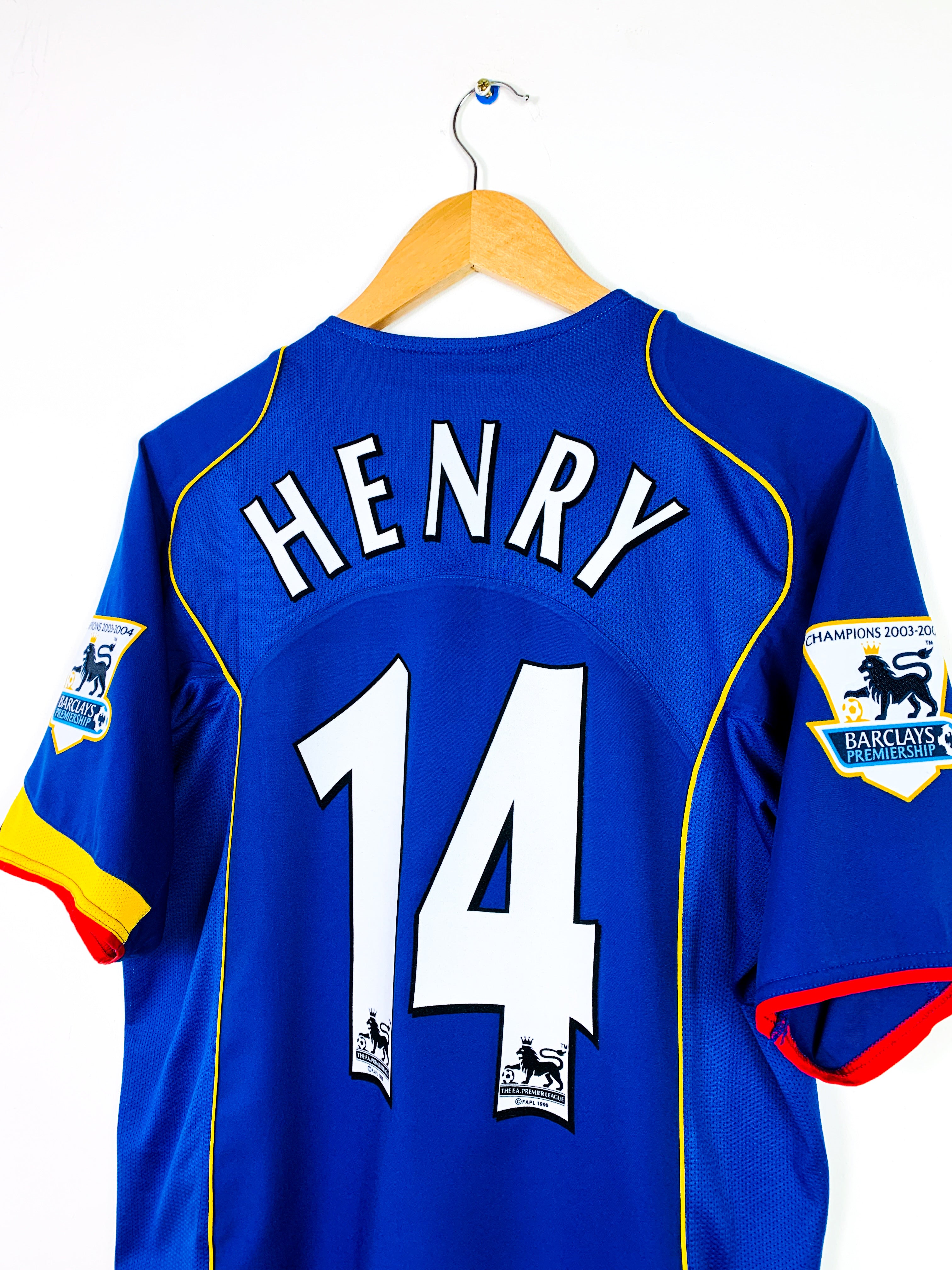 ARSENAL 2004/2005 AWAY SHIRT #14 HENRY [M]