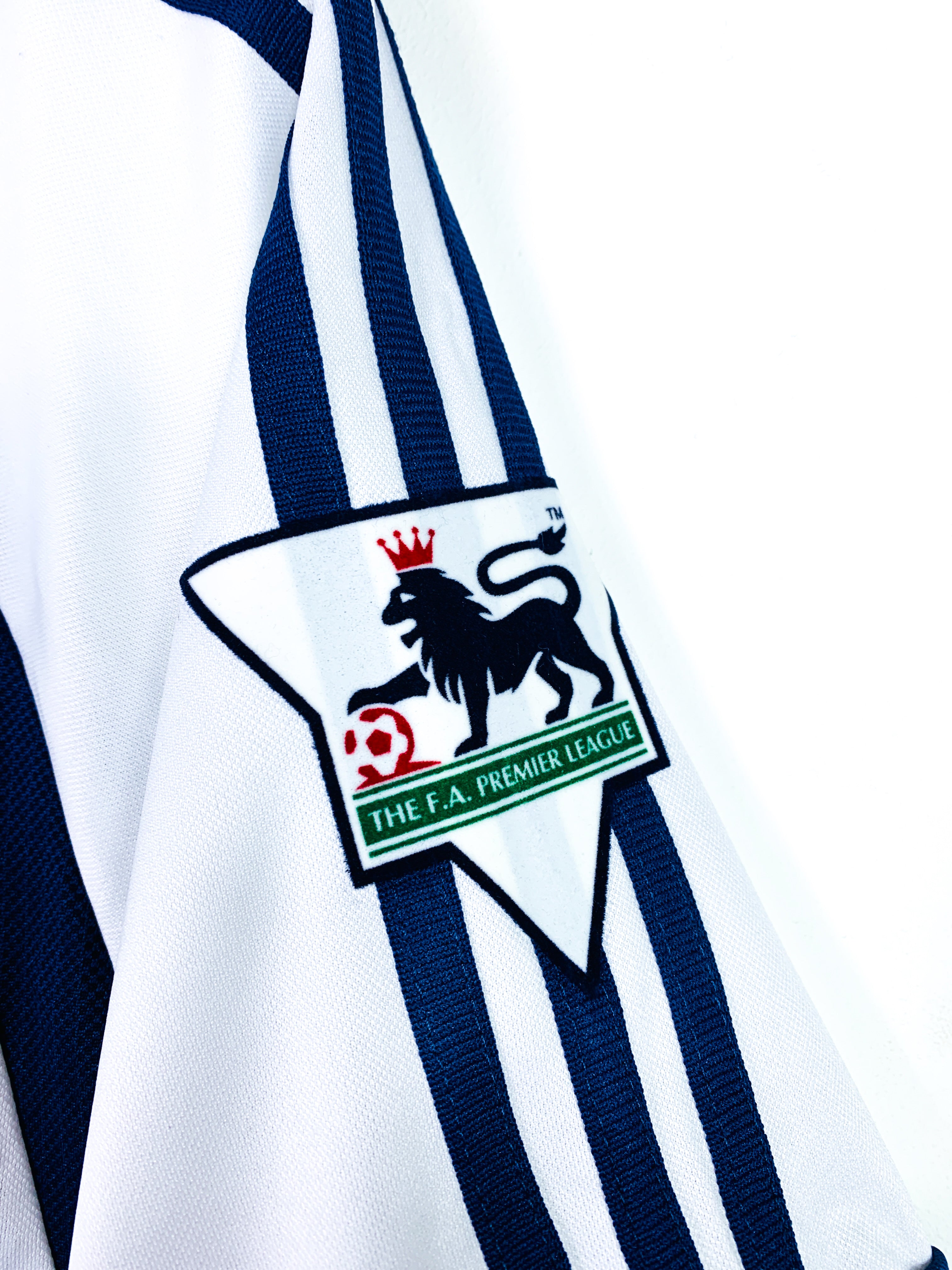 TOTTENHAM HOTSPUR 2001/2002 HOME SHIRT #11 REBROV [L]