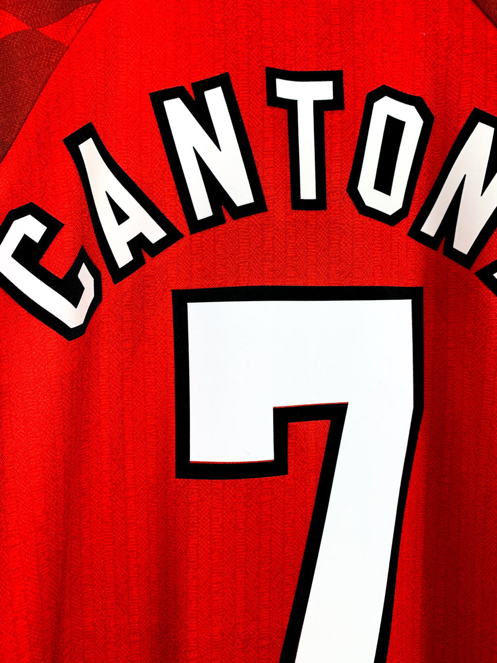 MANCHESTER UNITED 1996/1998 HOME SHIRT #7 CANTONA [M]