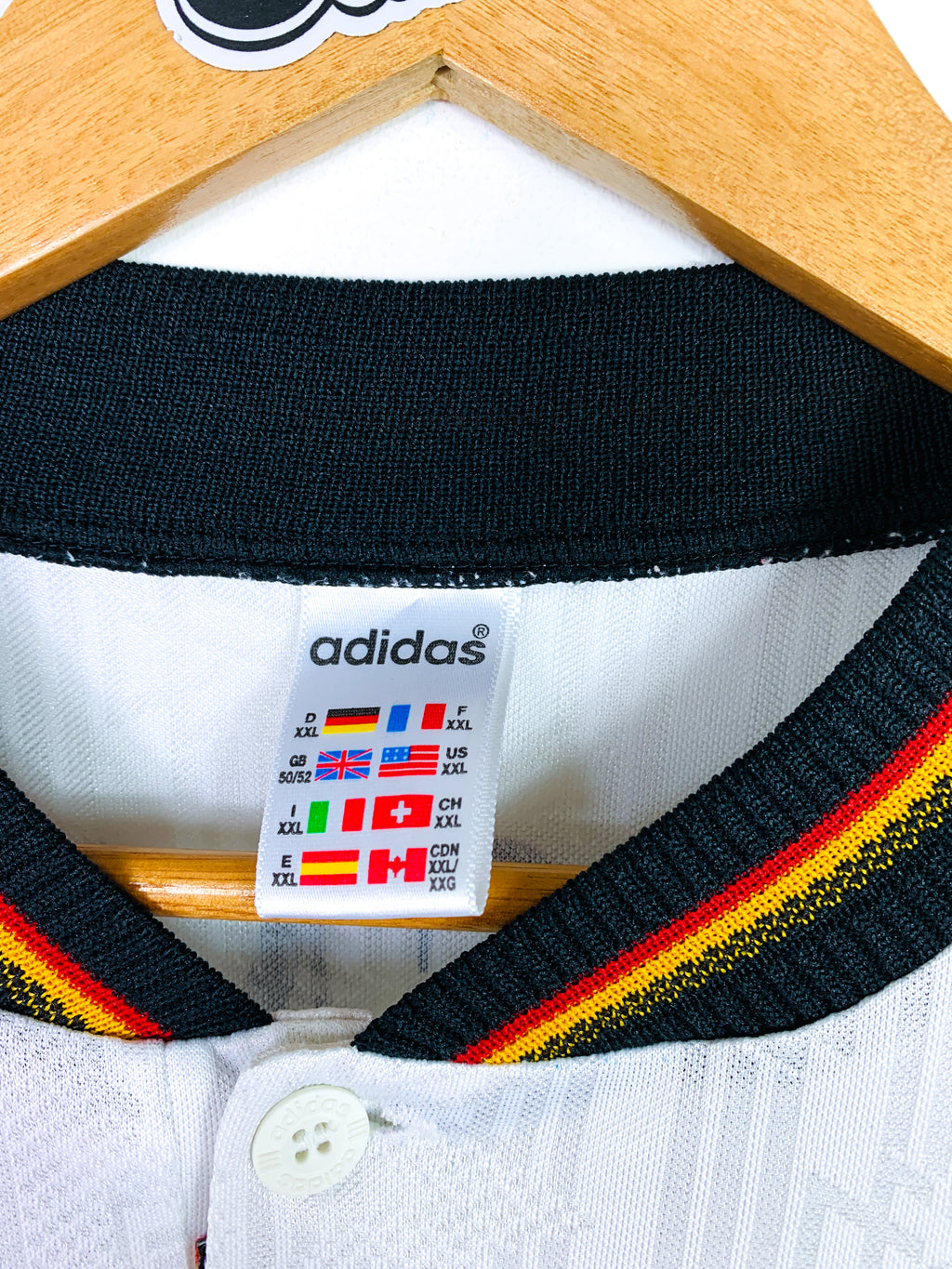 GERMANY 1996/1998 HOME SHIRT #18 KLINSMANN [XL/XXL]