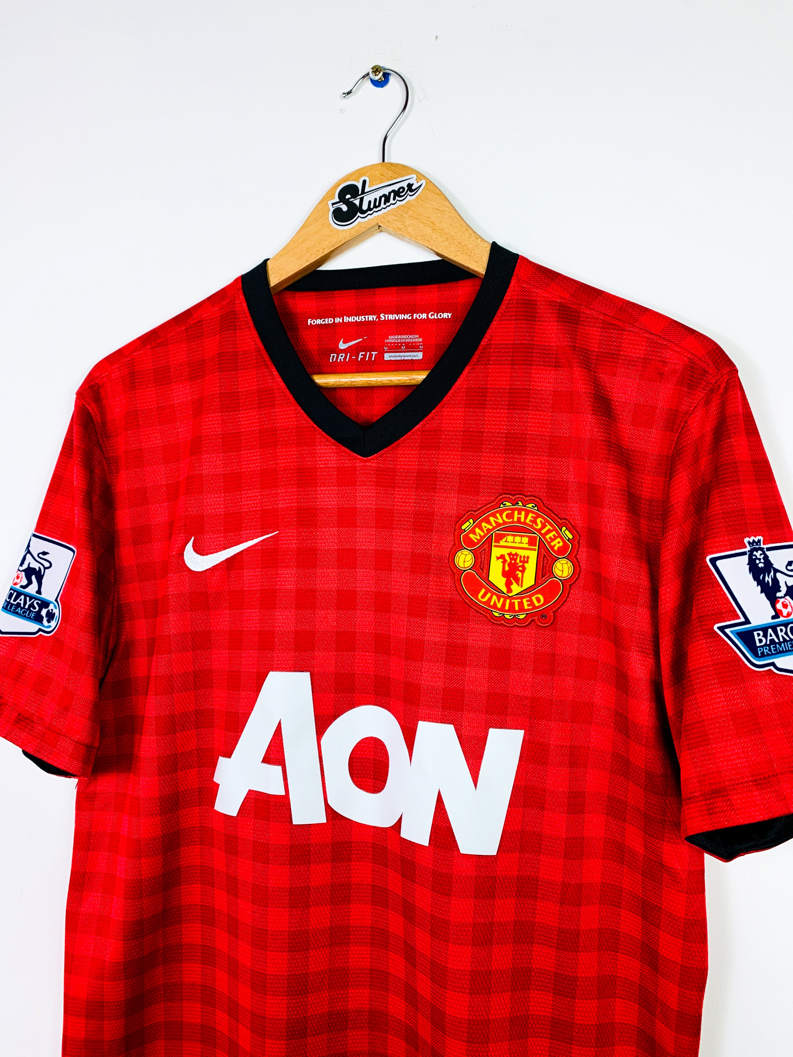 MANCHESTER UNITED 2012/2013 HOME SHIRT #22 SCHOLES [M]