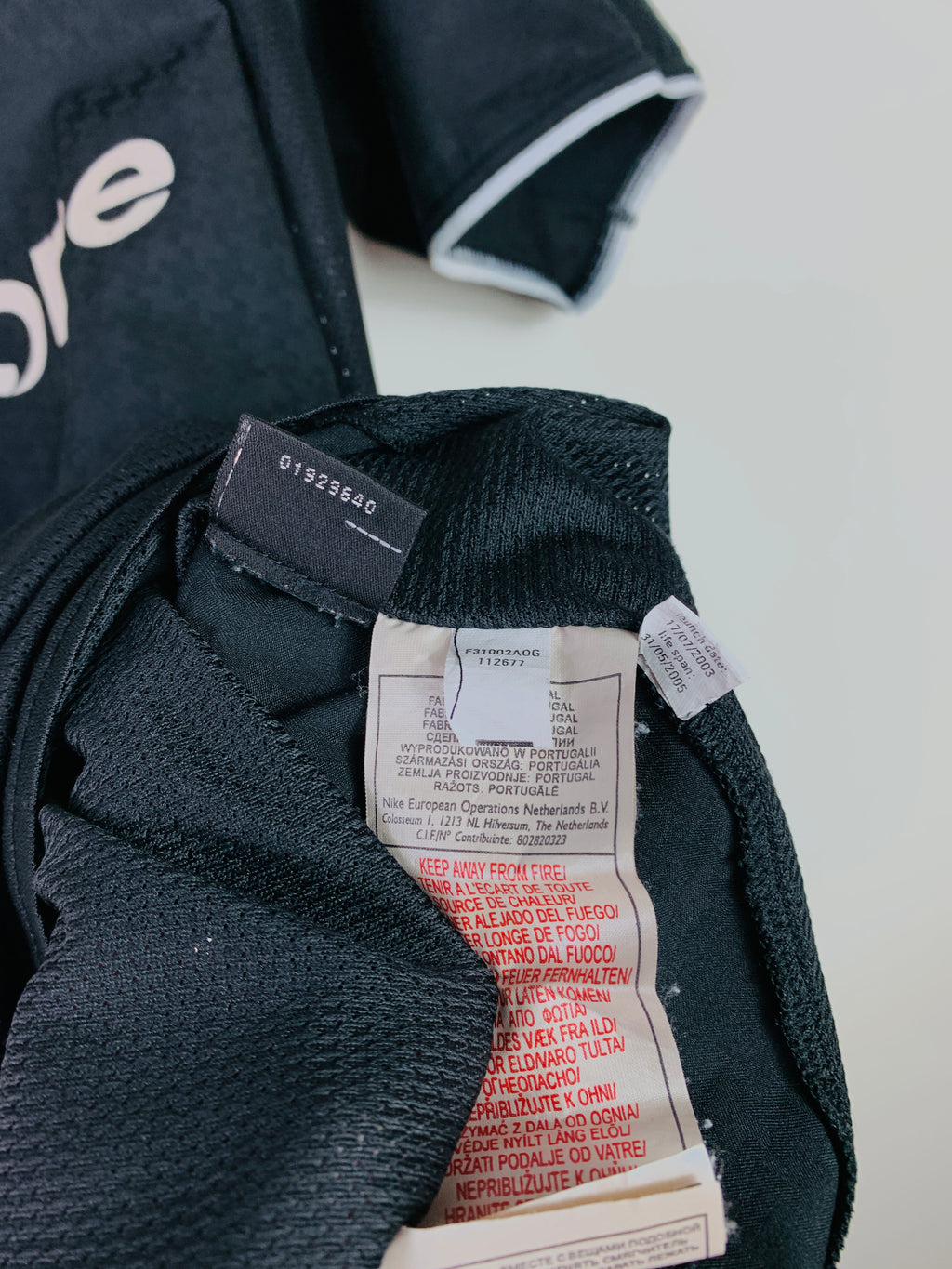 MANCHESTER UNITED 2003/2005 AWAY SHIRT #7 RONALDO [L]