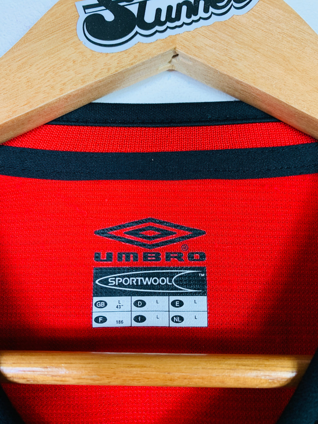 MANCHESTER UNITED 2000/2002 HOME SHIRT #7 BECKHAM [L]