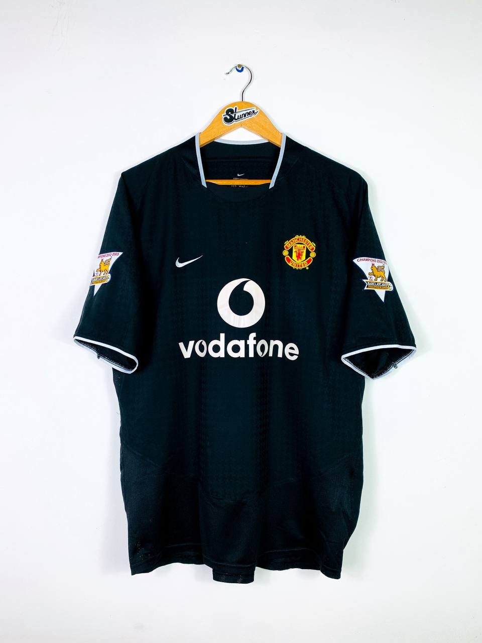 MANCHESTER UNITED 2003/2005 AWAY SHIRT #7 RONALDO [L]