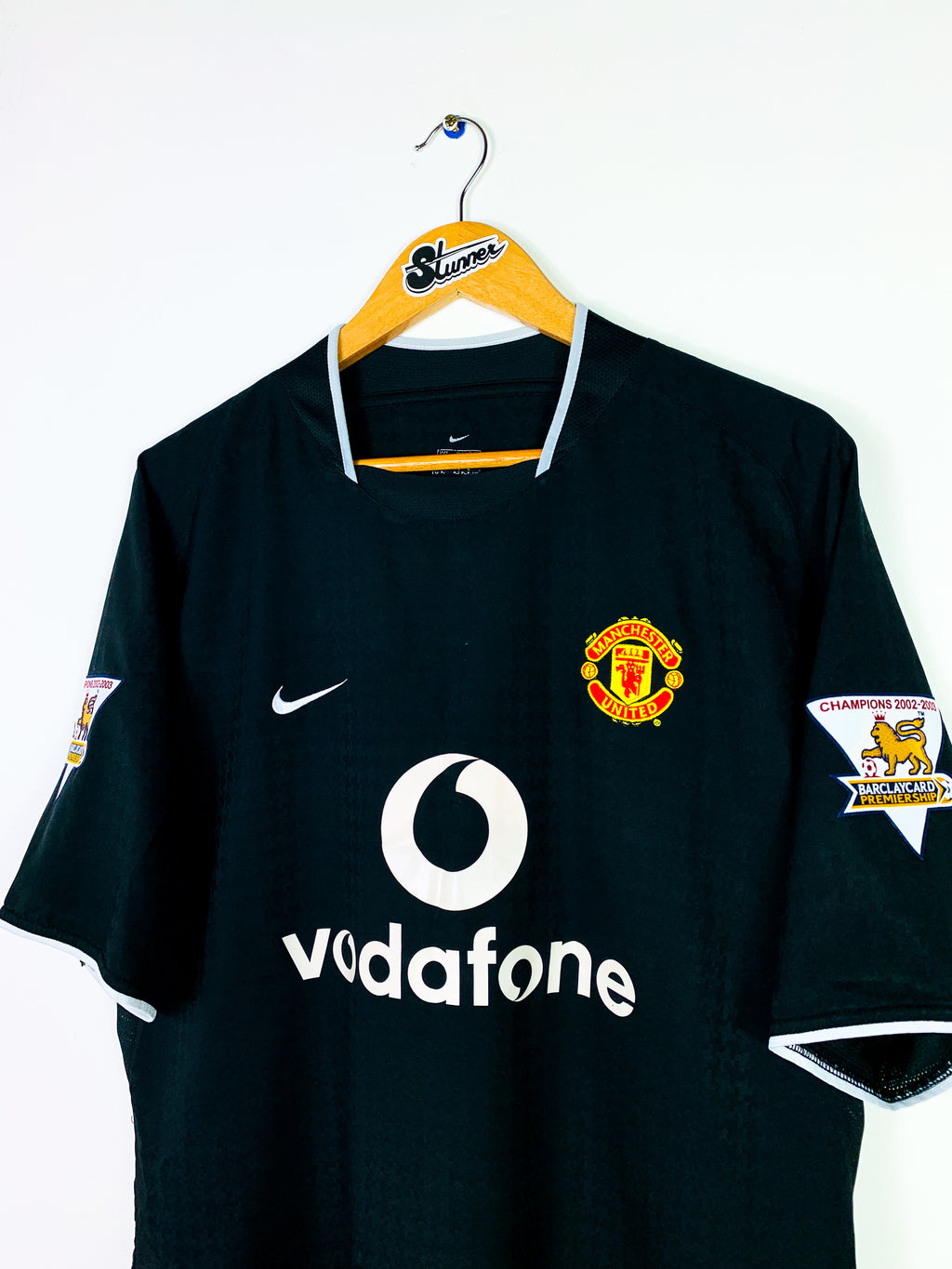 MANCHESTER UNITED 2003/2005 AWAY SHIRT #7 RONALDO [L]