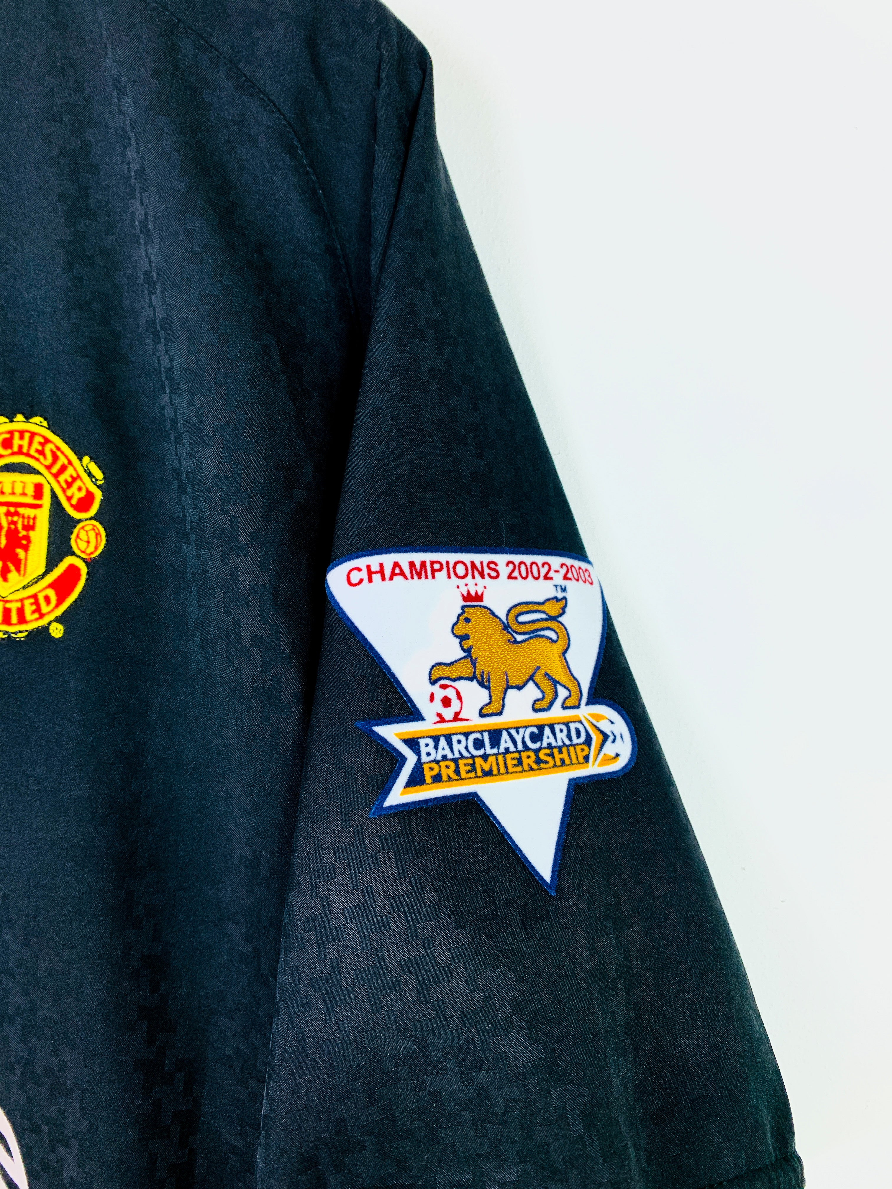 MANCHESTER UNITED 2003/2005 AWAY SHIRT #7 RONALDO [L]