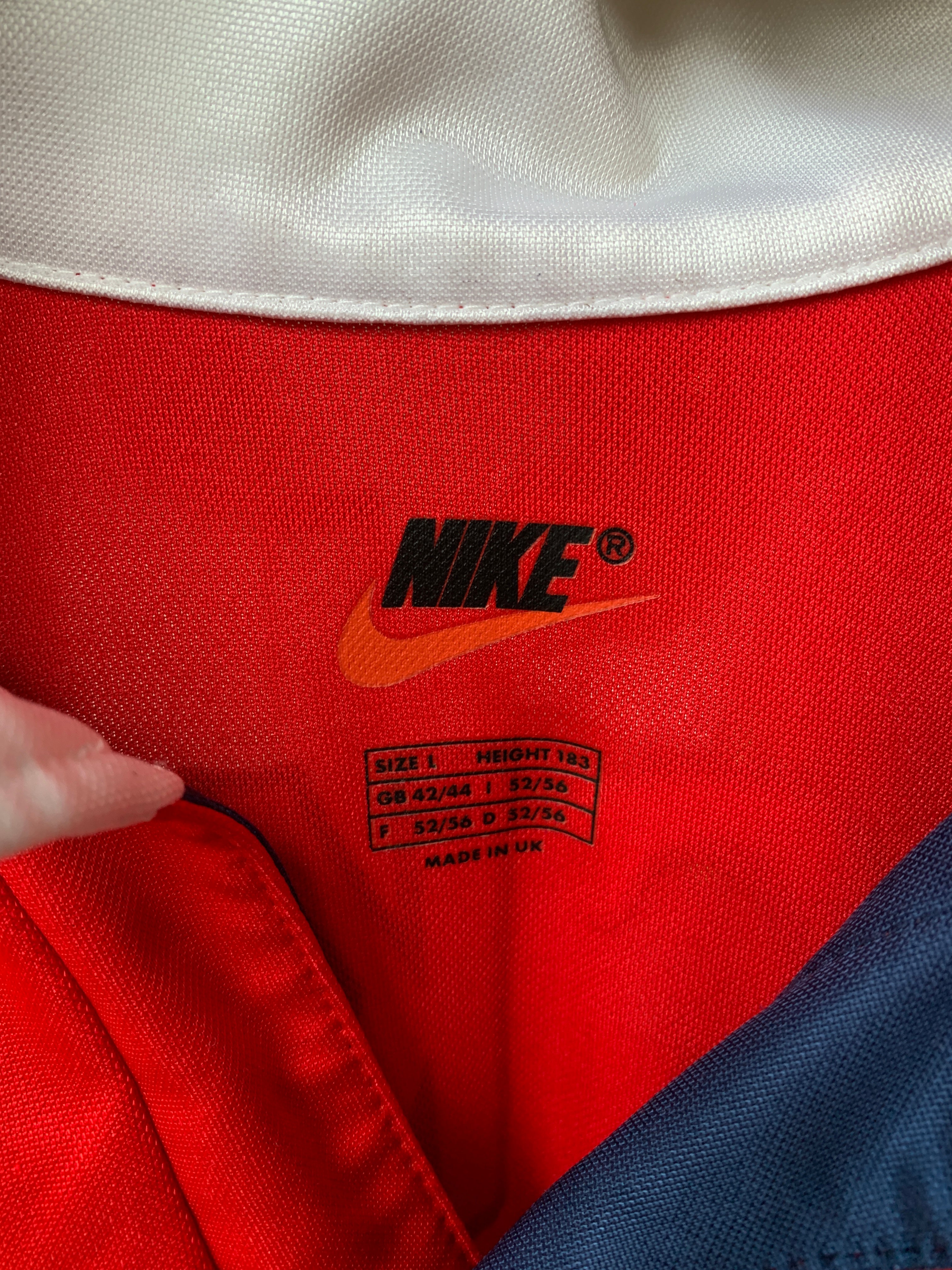 ARSENAL 1998/1999 HOME SHIRT #10 BERGKAMP [L]