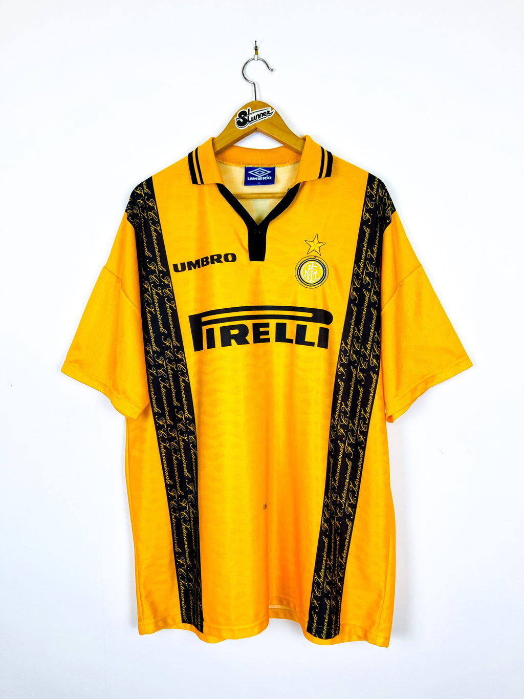 INTER MILAN 1996/1997 THIRD SHIRT #6 DJORKAEFF