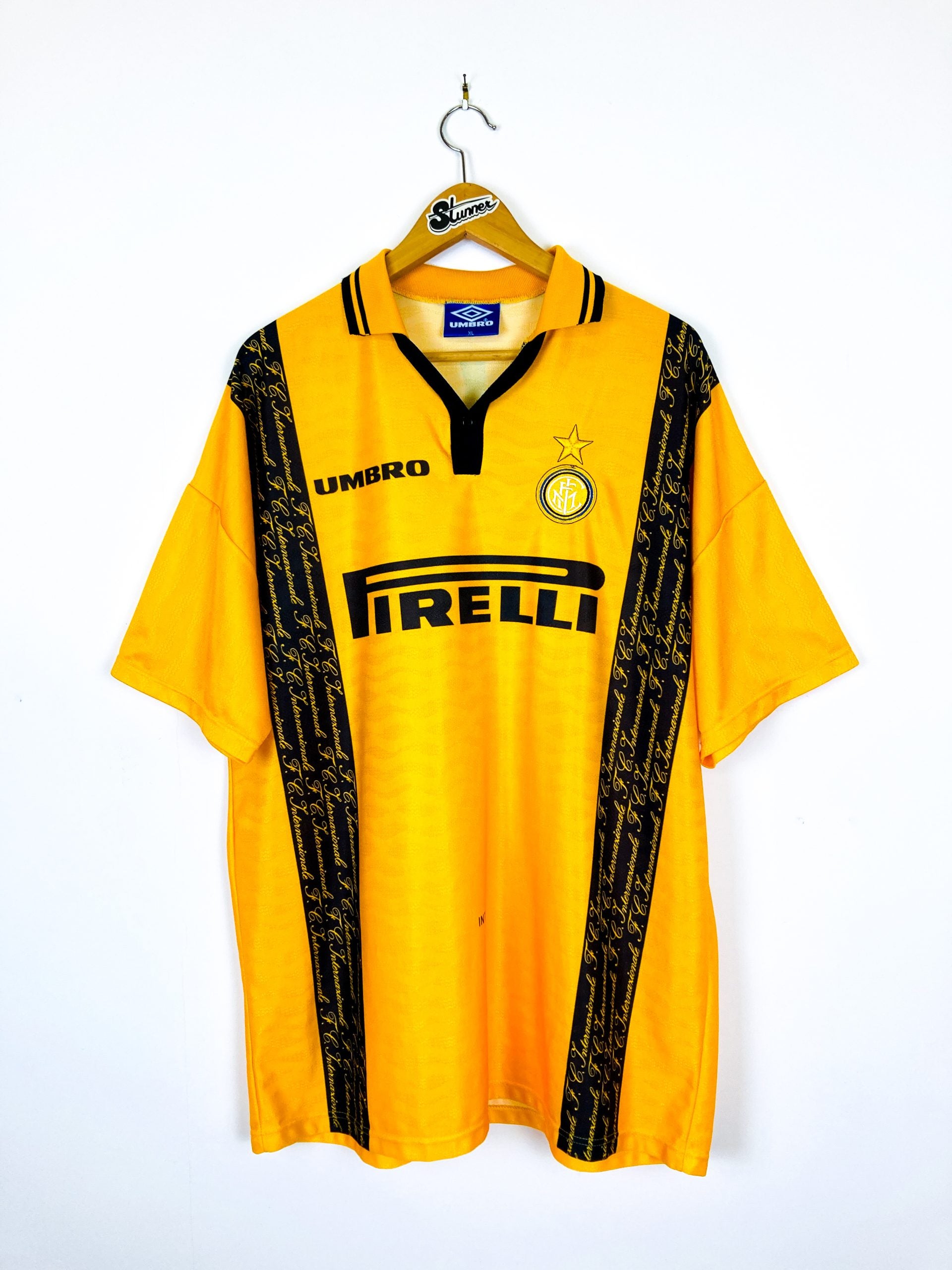INTER MILAN 1996/1997 THIRD SHIRT #6 DJORKAEFF