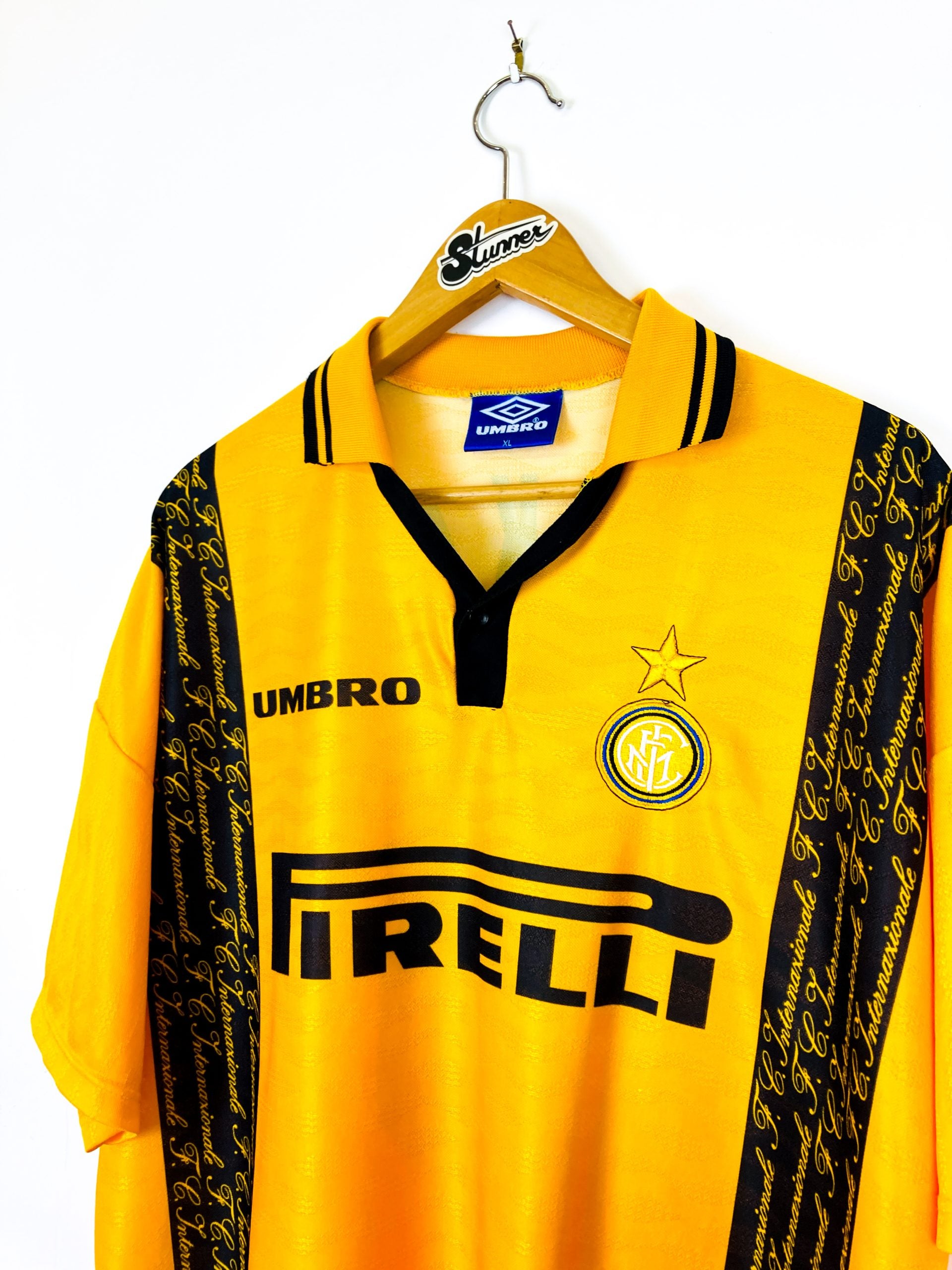 INTER MILAN 1996/1997 THIRD SHIRT #6 DJORKAEFF