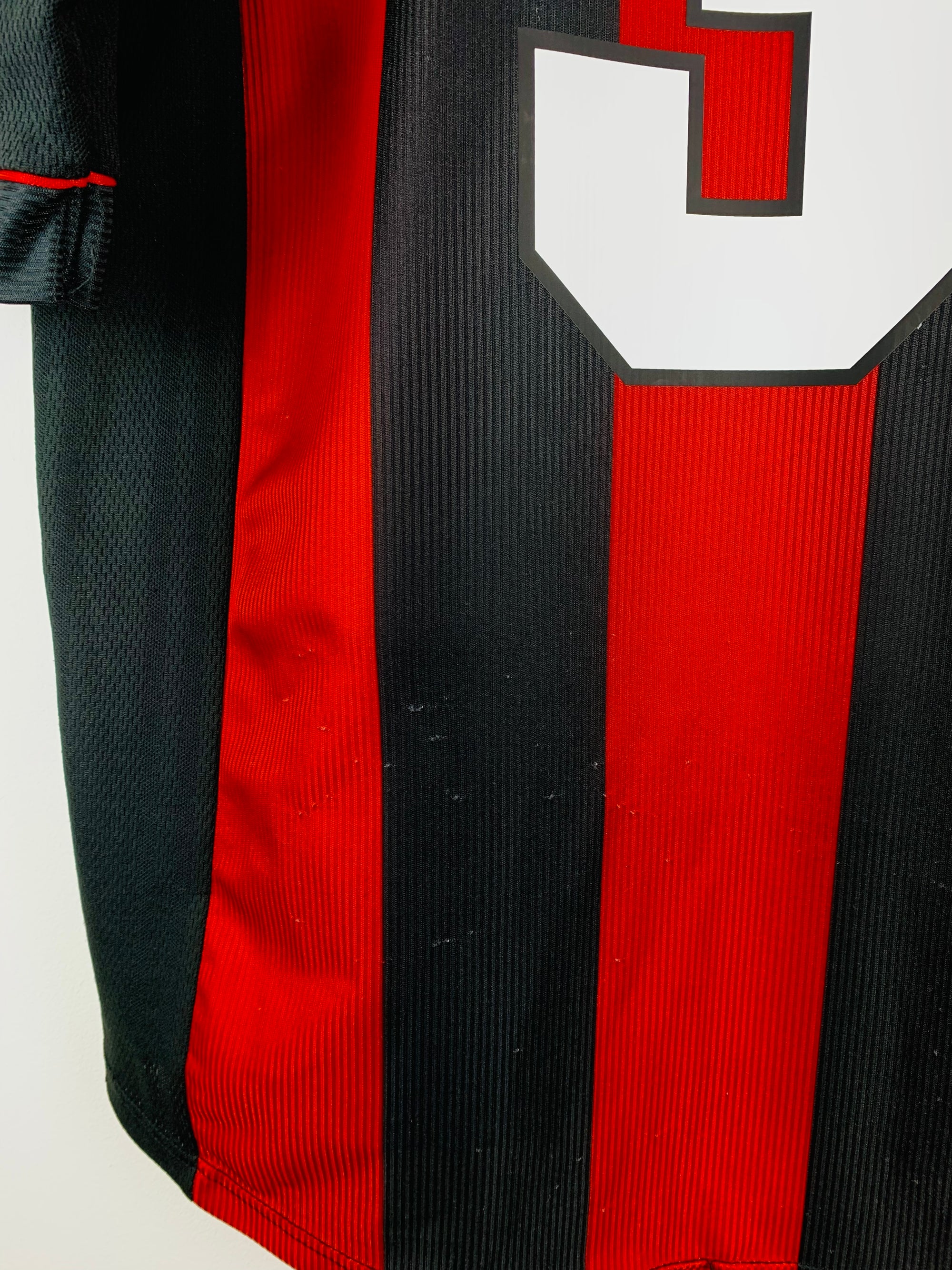 AC MILAN 1998/2000 HOME SHIRT #3 MALDINI