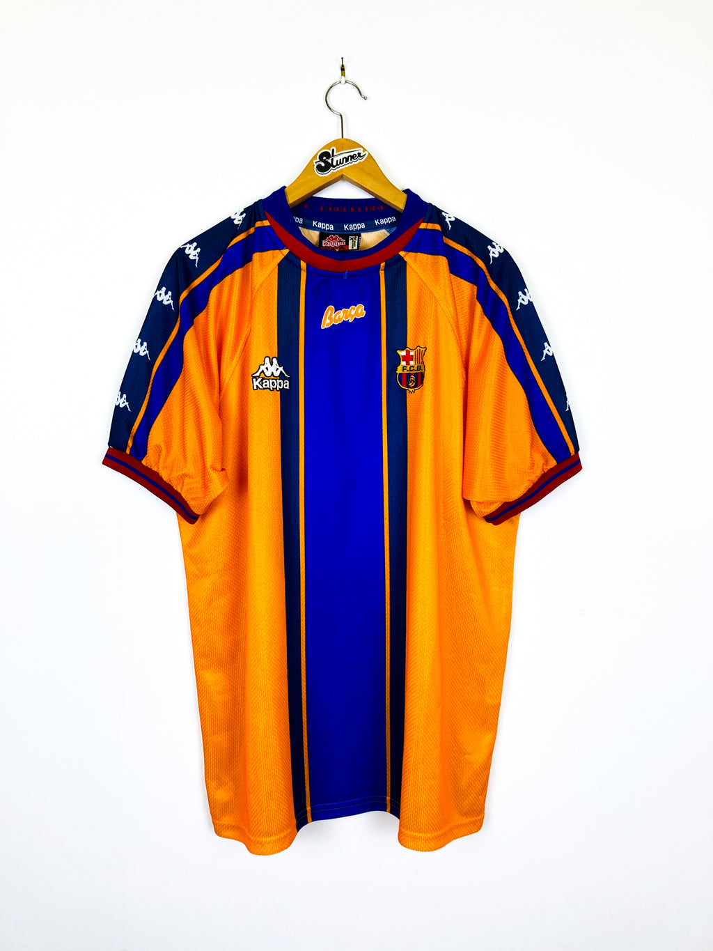 BARCELONA 1997/1998 AWAY SHIRT #11 RIVALDO