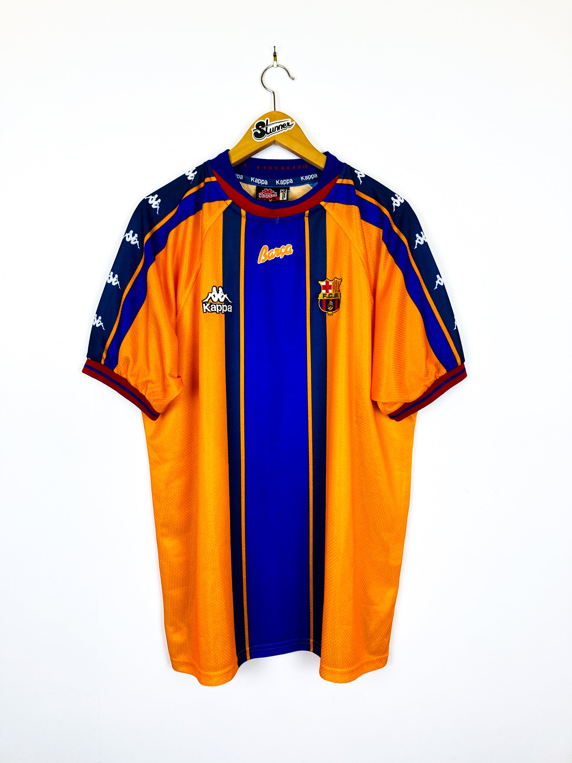 BARCELONA 1997/1998 AWAY SHIRT #11 RIVALDO