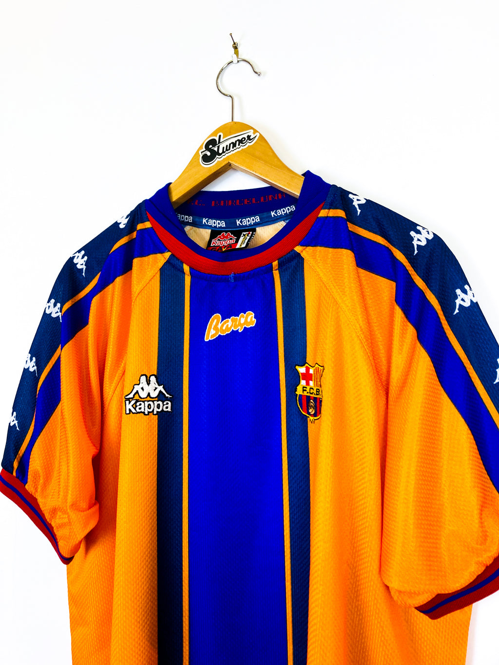 BARCELONA 1997/1998 AWAY SHIRT #11 RIVALDO