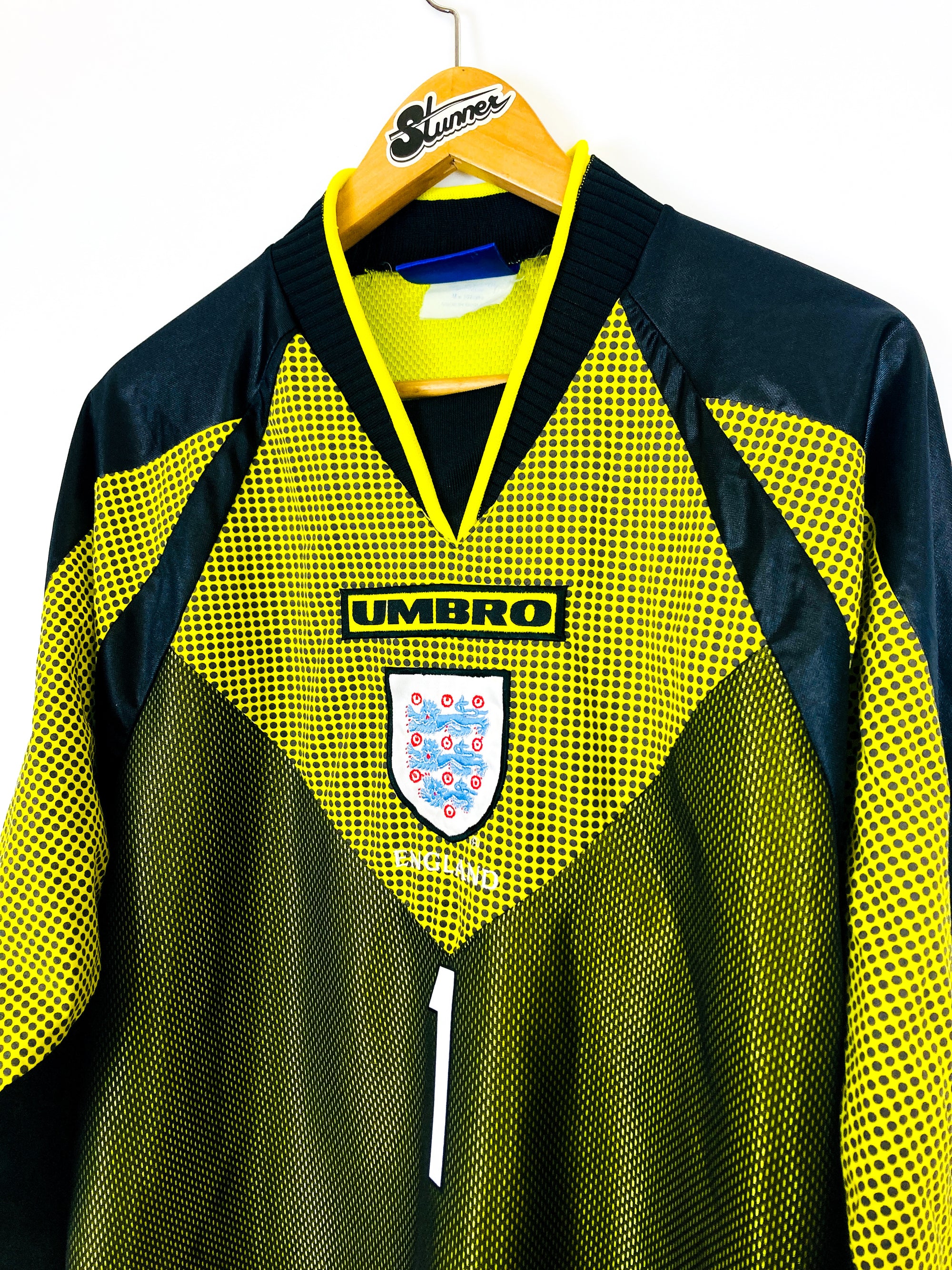 ENGLAND 1998/1999 GK SHIRT #1 SEAMAN
