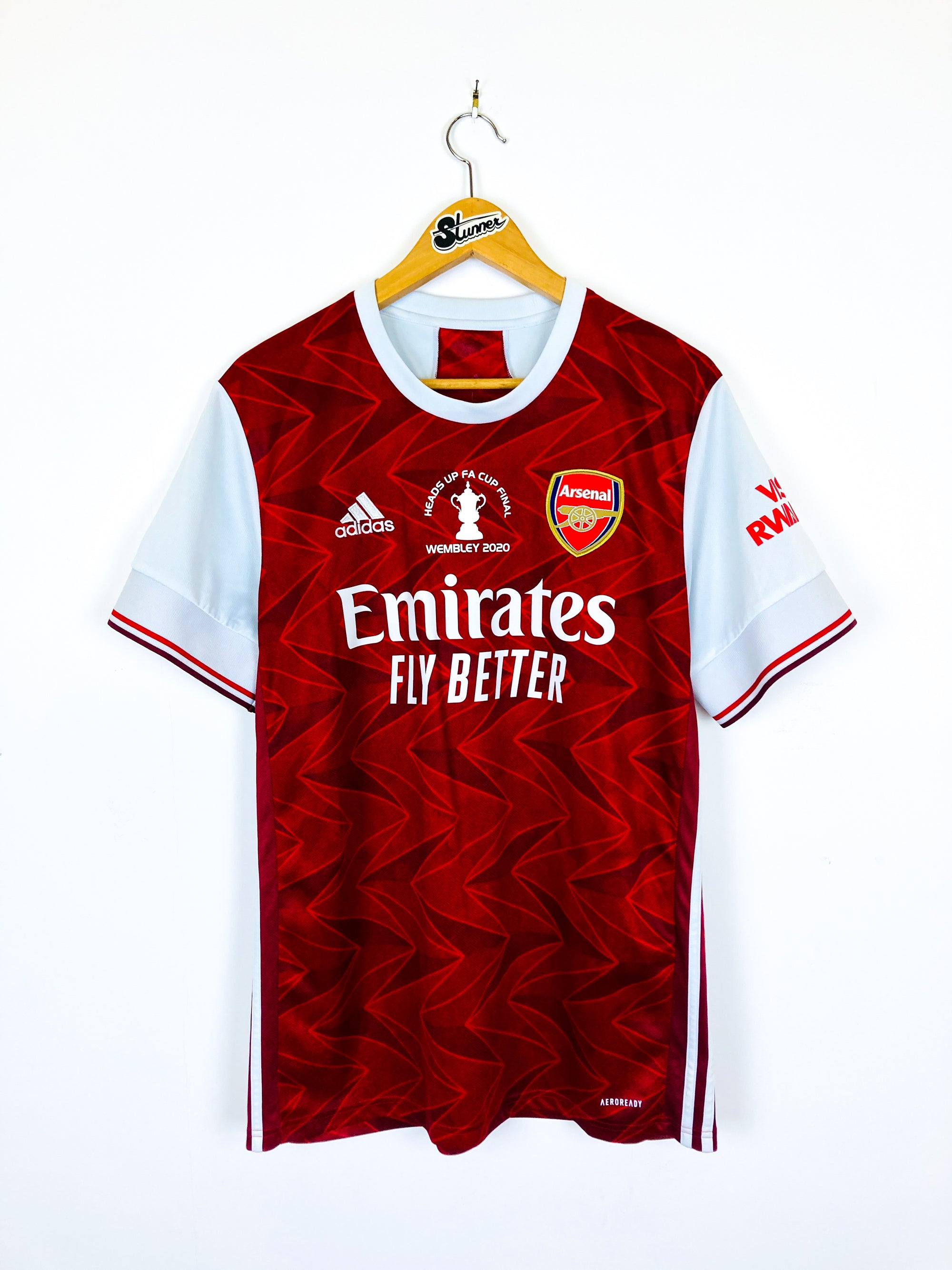 ARSENAL 2020/2021 *FA CUP* HOME SHIRT #14 ALWAYS FORWARD