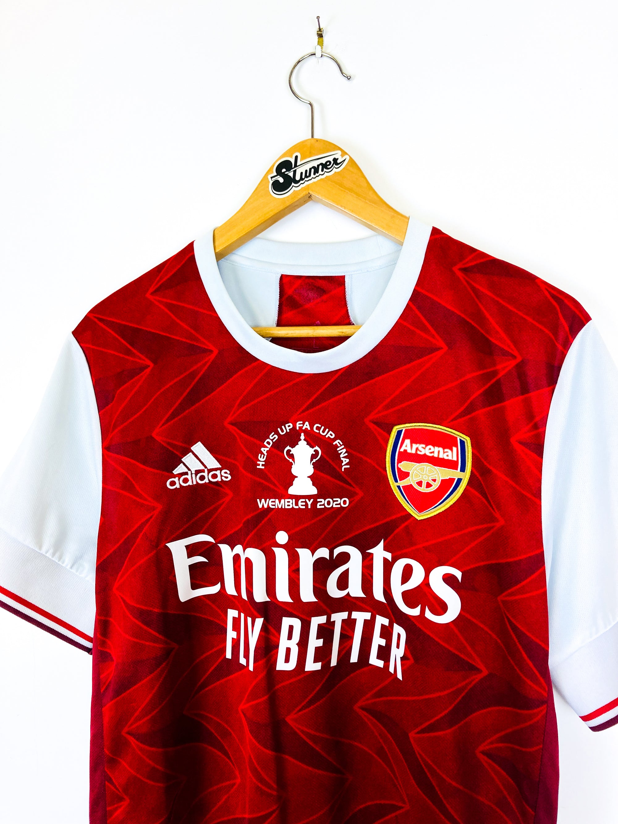 ARSENAL 2020/2021 *FA CUP* HOME SHIRT #14 ALWAYS FORWARD