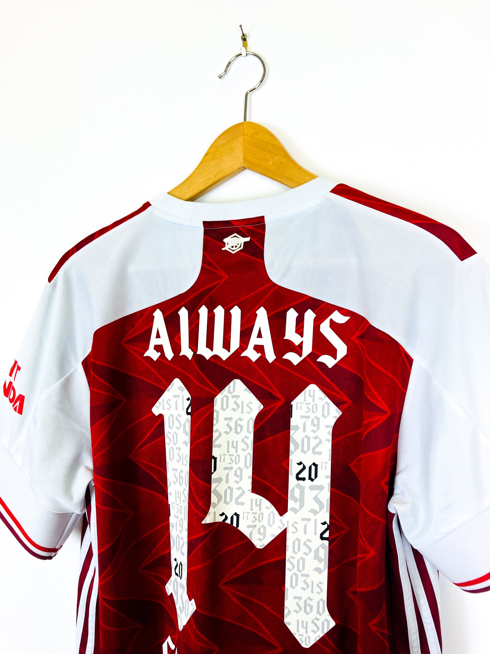 ARSENAL 2020/2021 *FA CUP* HOME SHIRT #14 ALWAYS FORWARD