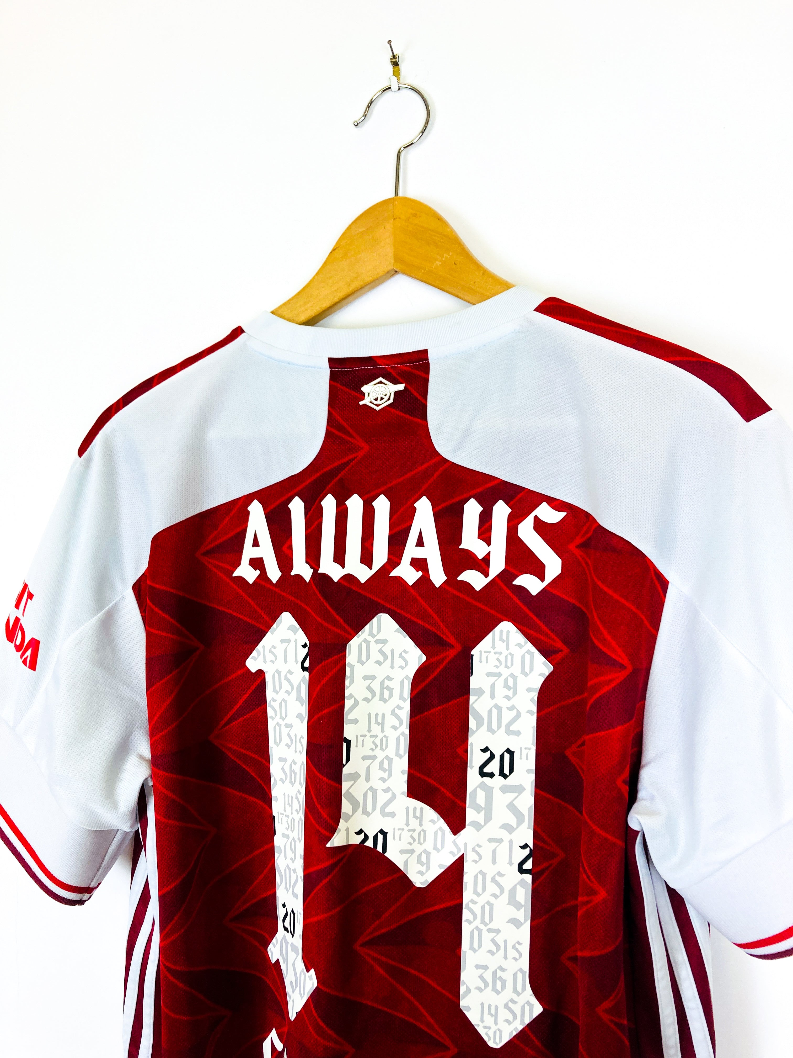 ARSENAL 2020/2021 *FA CUP* HOME SHIRT #14 ALWAYS FORWARD