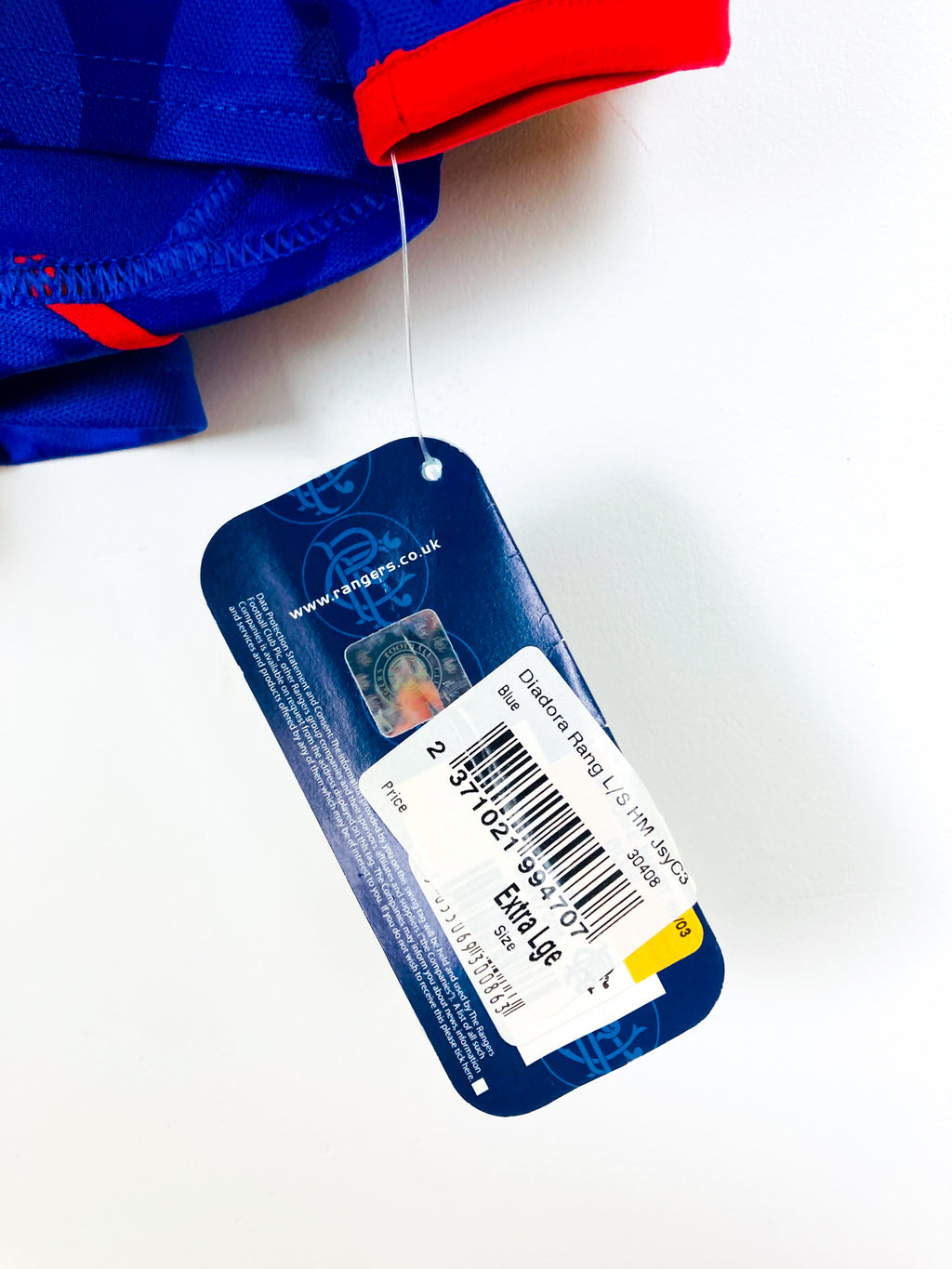 RANGERS 2002/2003 HOME SHIRT #7 CANIGGIA [BNWT] [L/S]