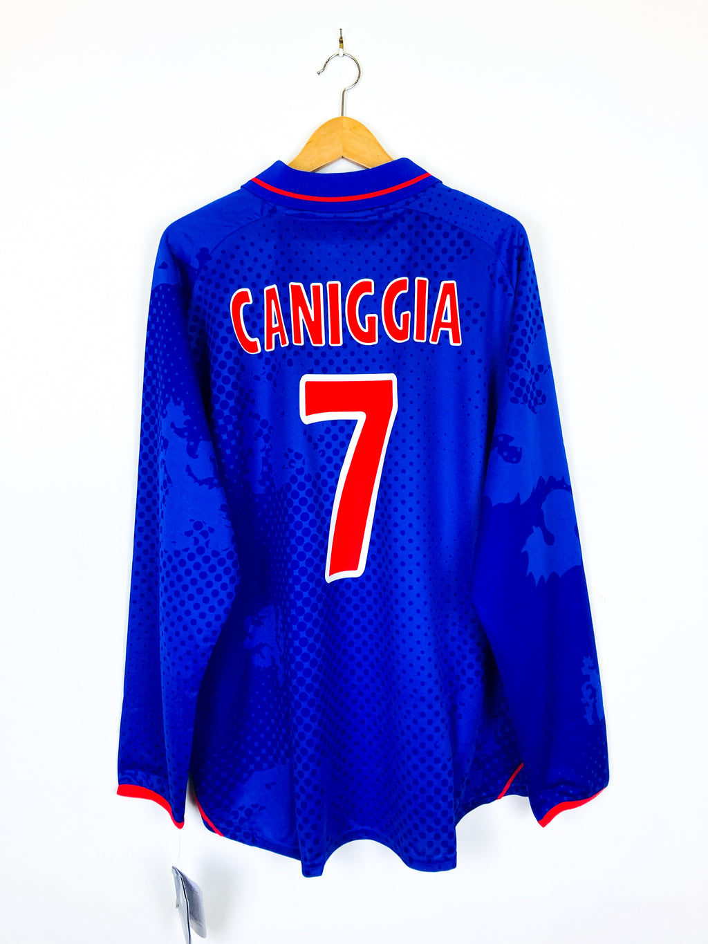 RANGERS 2002/2003 HOME SHIRT #7 CANIGGIA [BNWT] [L/S]