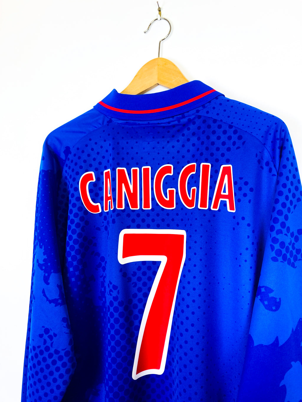 RANGERS 2002/2003 HOME SHIRT #7 CANIGGIA [BNWT] [L/S]