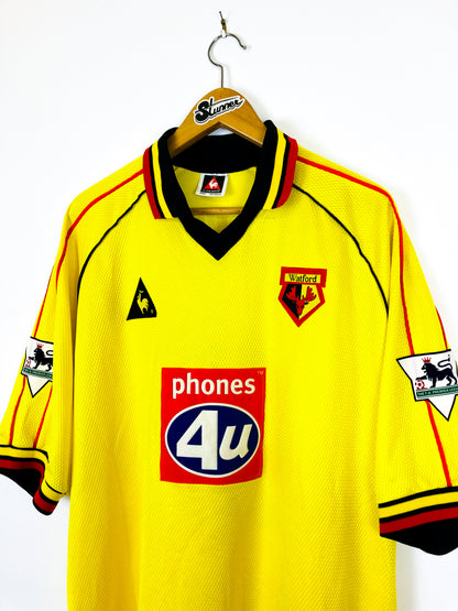 WATFORD 1999/2000 HOME SHIRT #37 HELGUSON