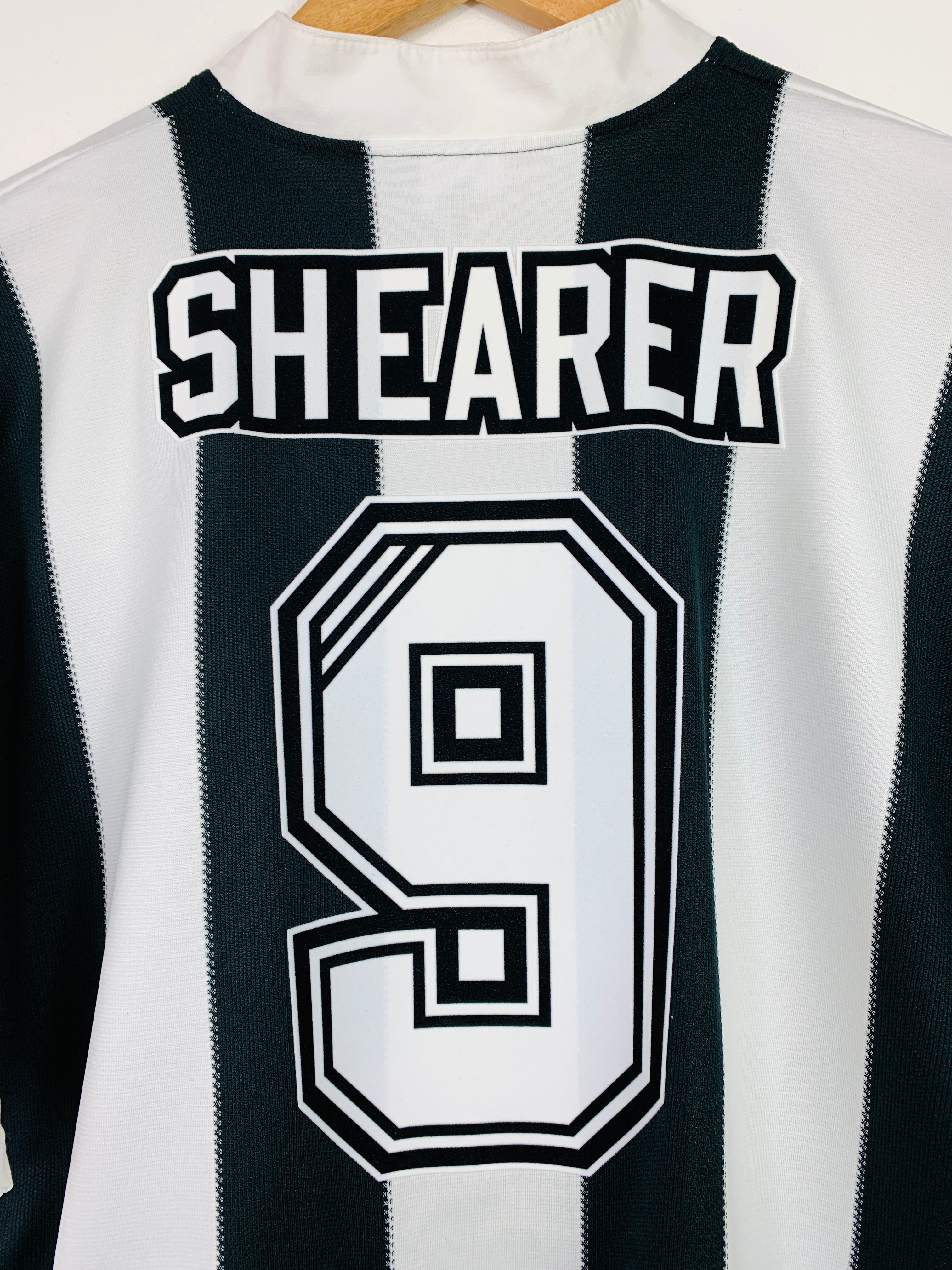 Newcastle United SHEARER 9番シャツ 1995-97 Newcastle Home Shirt Shearer #9 - 7/10 - (XXL)