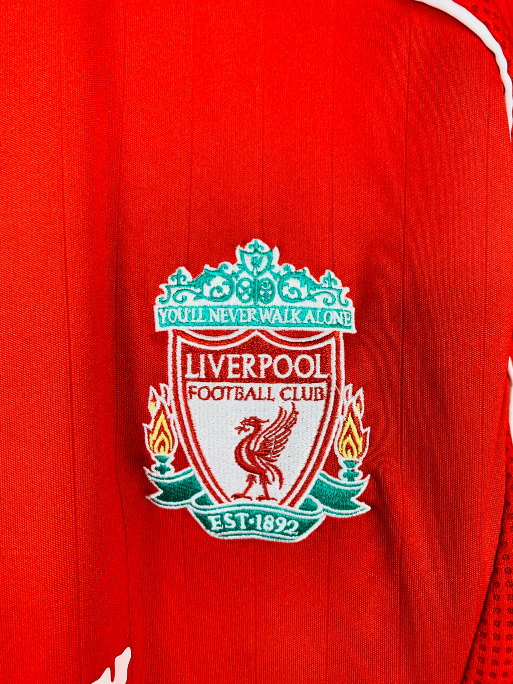 LIVERPOOL 2006/2008 HOME SHIRT #9 TORRES [L/S]