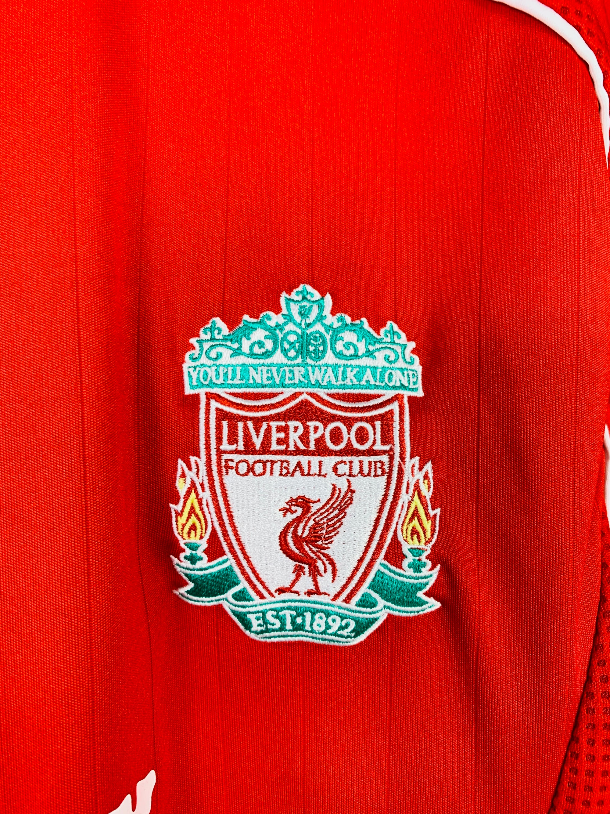 LIVERPOOL 2006/2008 HOME SHIRT #9 TORRES [L/S]