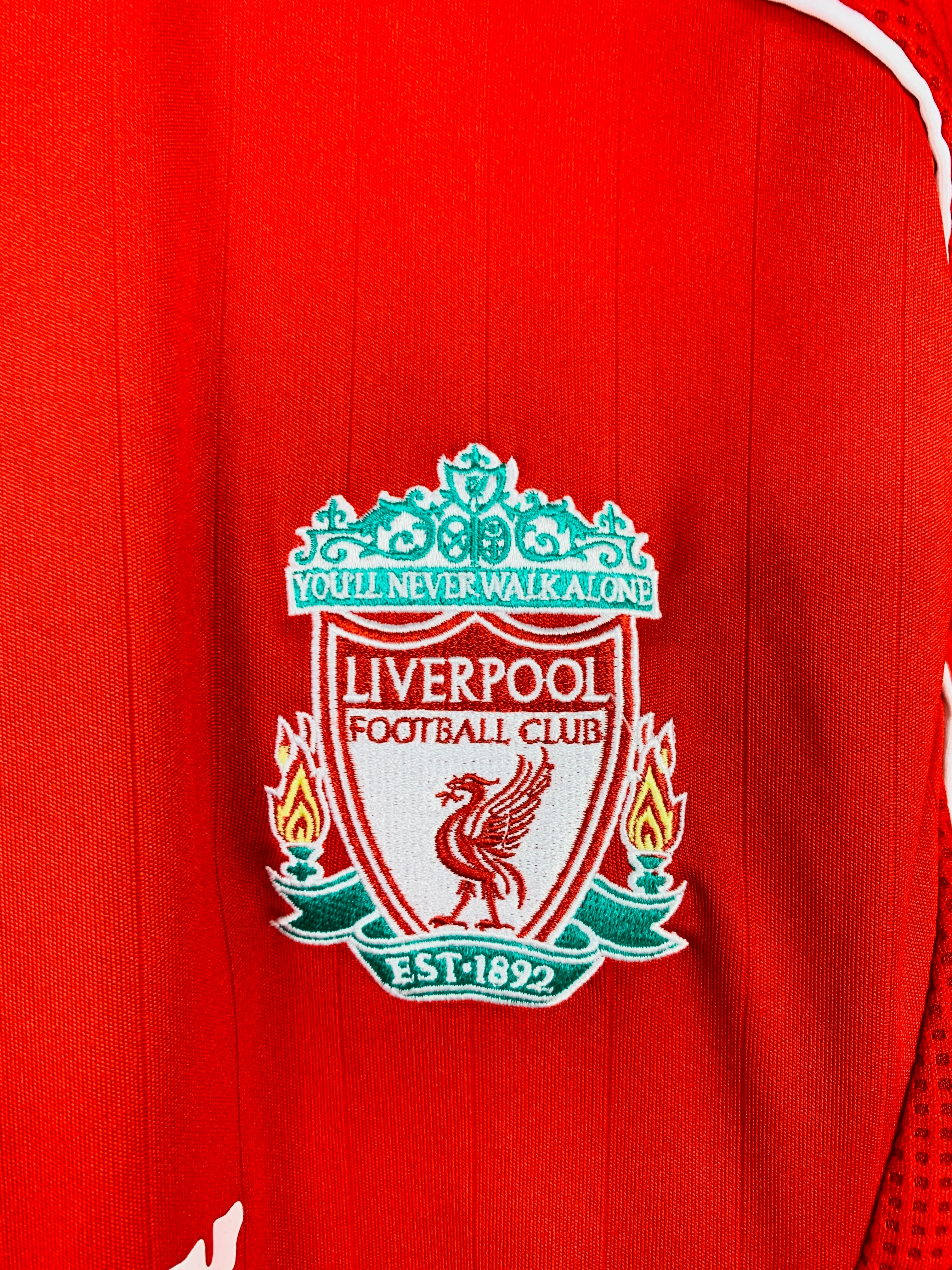 LIVERPOOL 2006/2008 HOME SHIRT #9 TORRES [L/S]