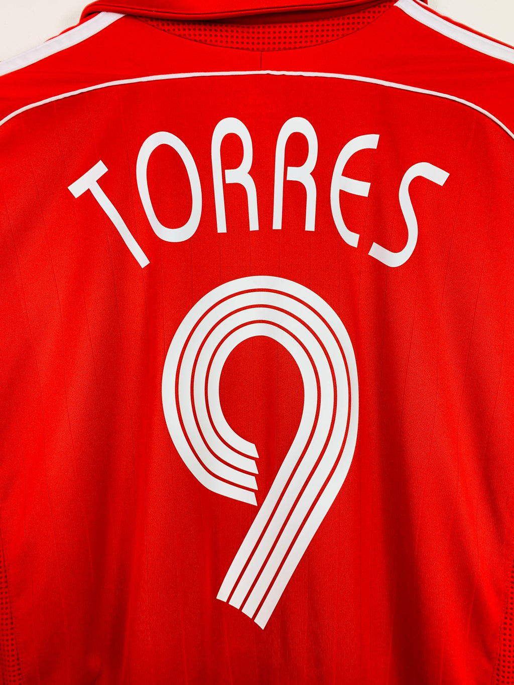 LIVERPOOL 2006/2008 HOME SHIRT #9 TORRES [L/S]