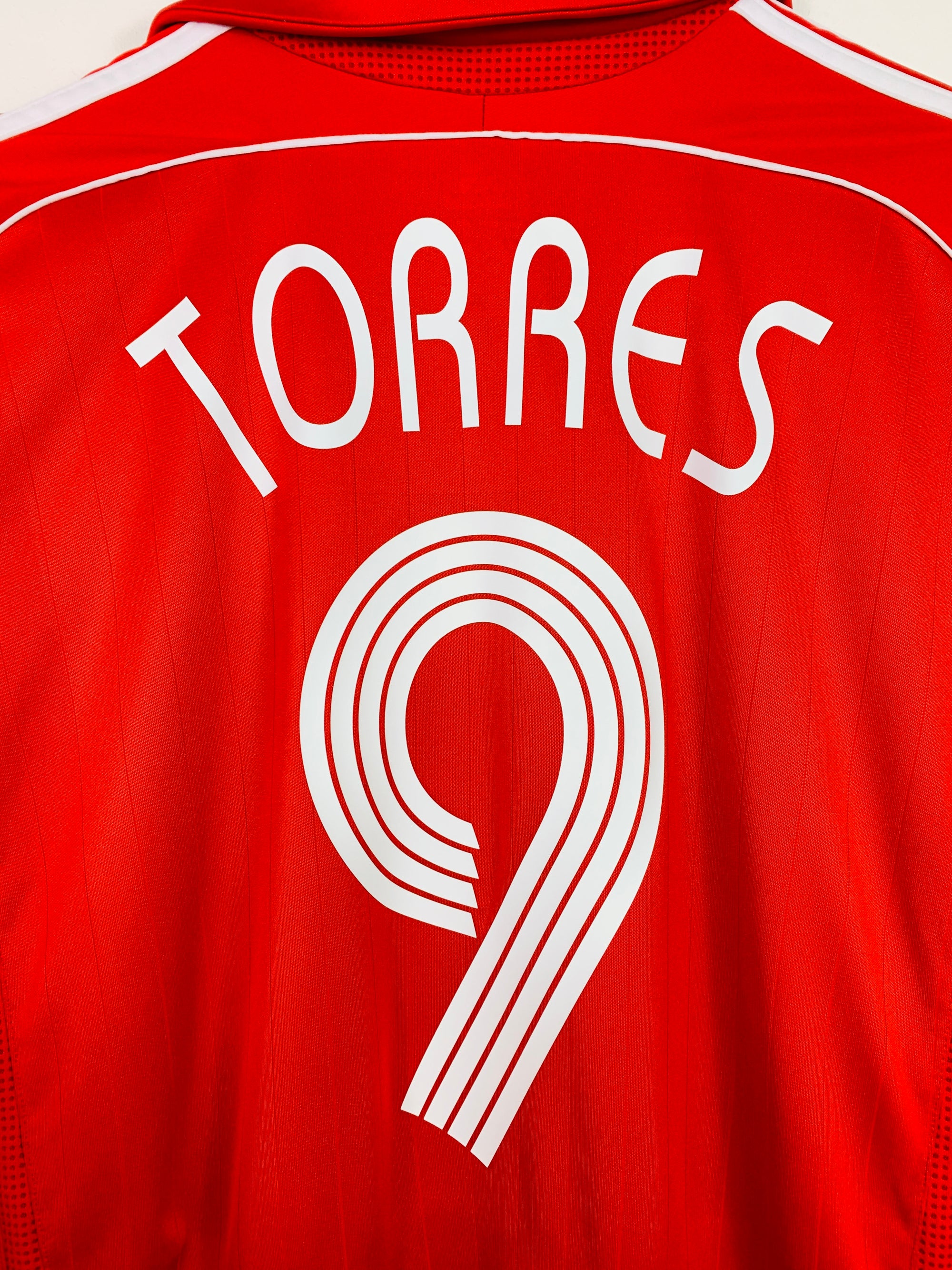 LIVERPOOL 2006/2008 HOME SHIRT #9 TORRES [L/S]