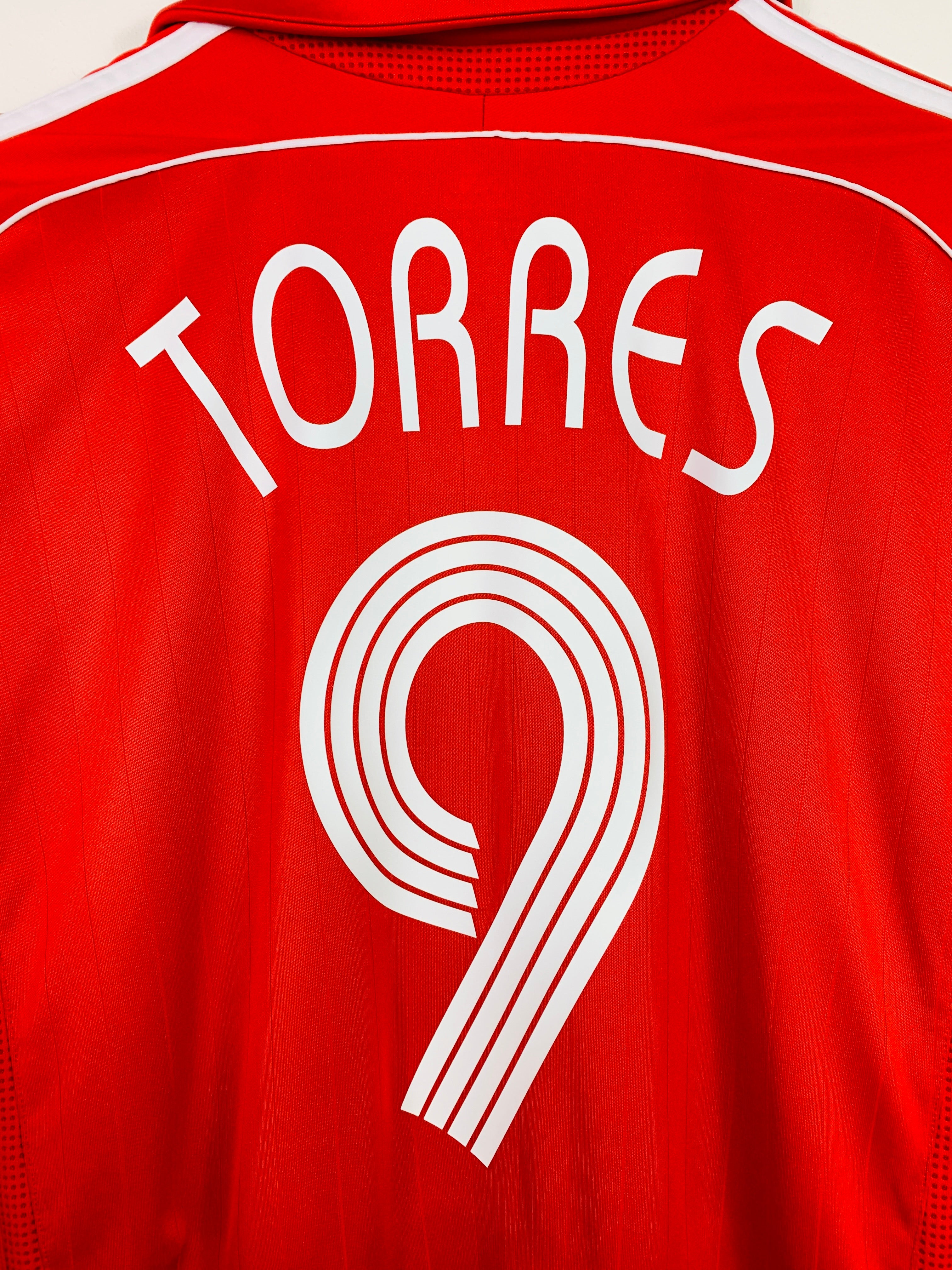 LIVERPOOL 2006/2008 HOME SHIRT #9 TORRES [L/S]