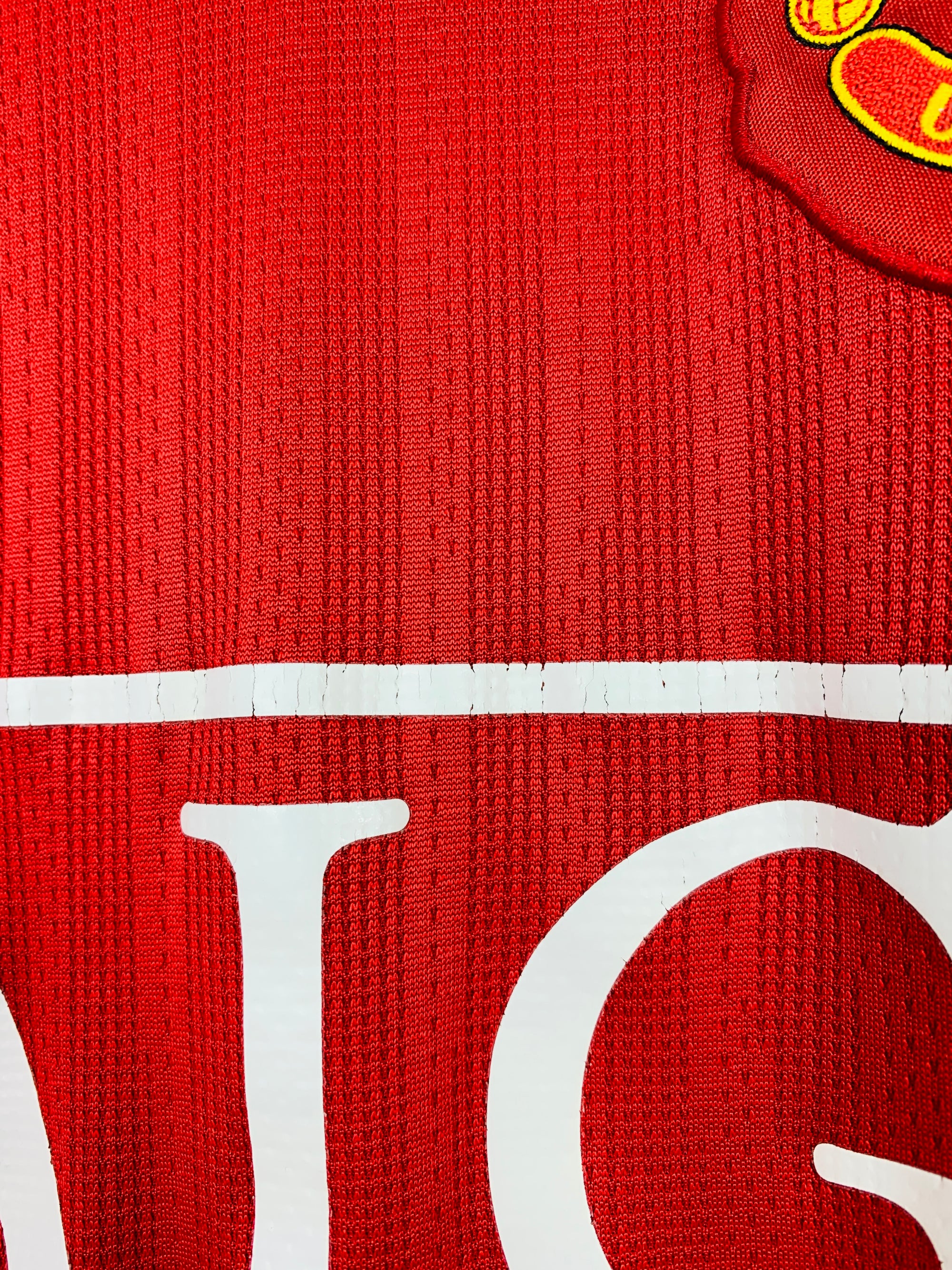 MANCHESTER UNITED 2007/2009 HOME SHIRT #7 RONALDO