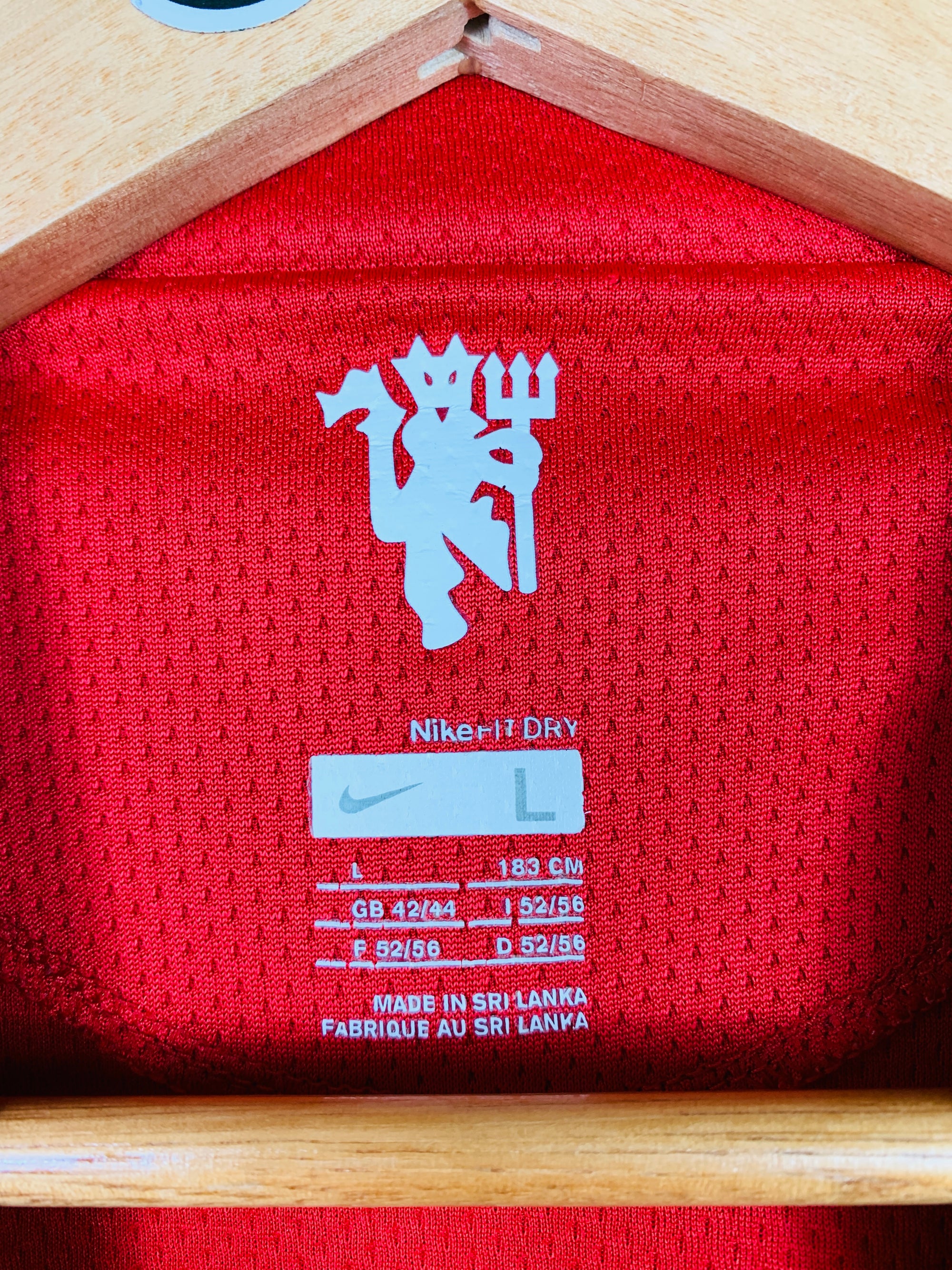 MANCHESTER UNITED 2007/2009 HOME SHIRT #7 RONALDO