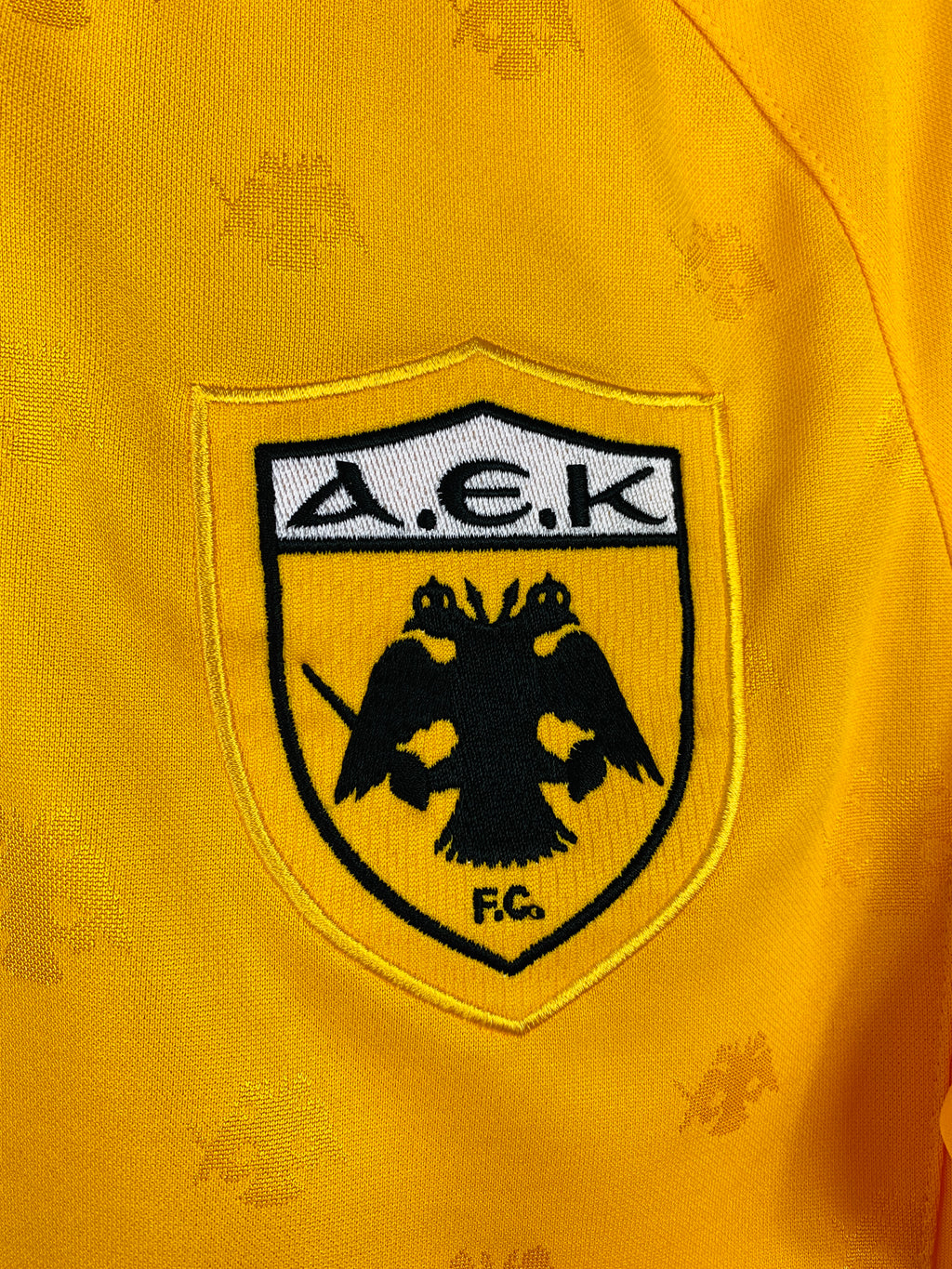 AEK 2009/2010 HOME SHIRT #5 DELLAS