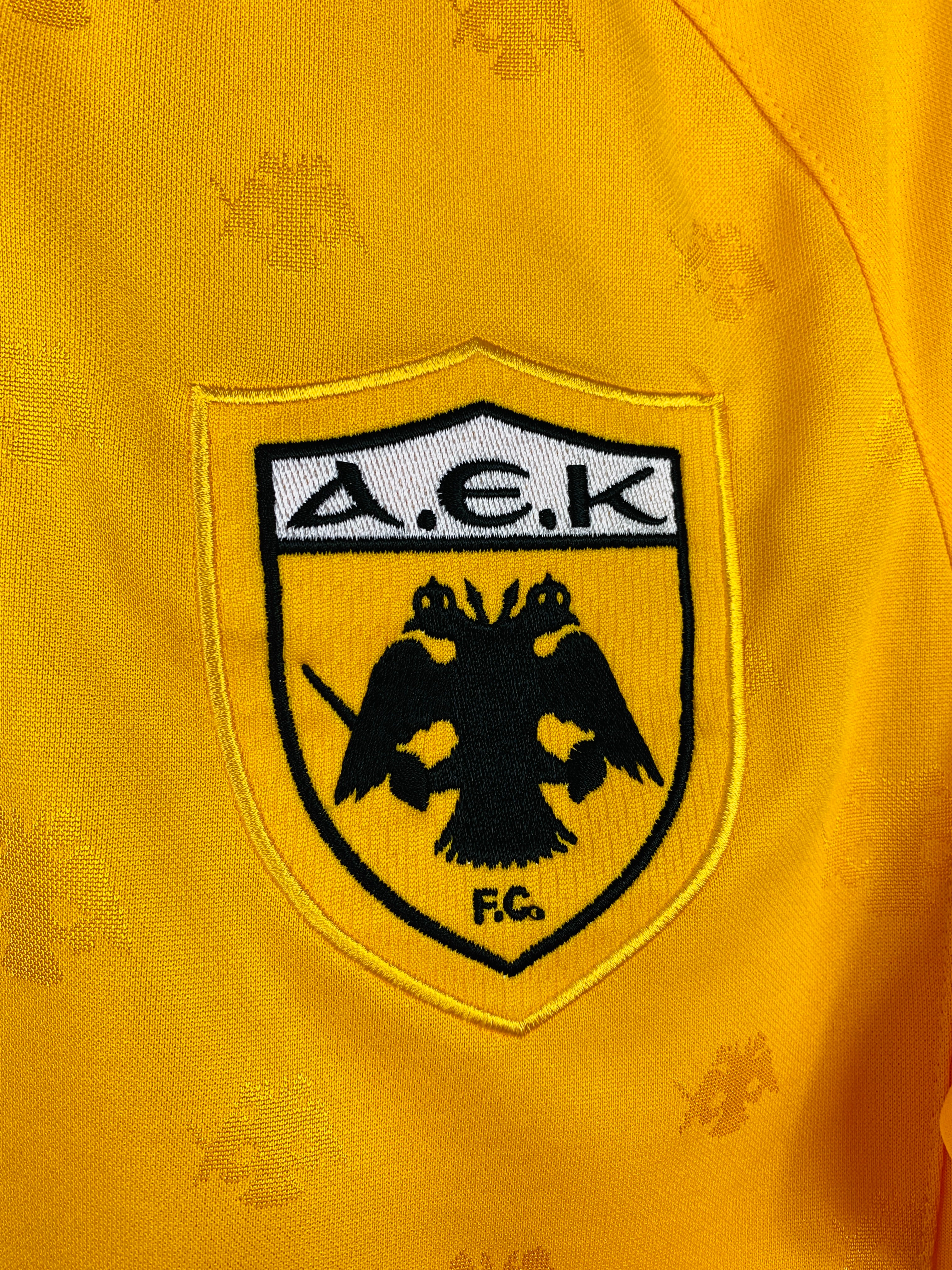AEK 2009/2010 HOME SHIRT #5 DELLAS